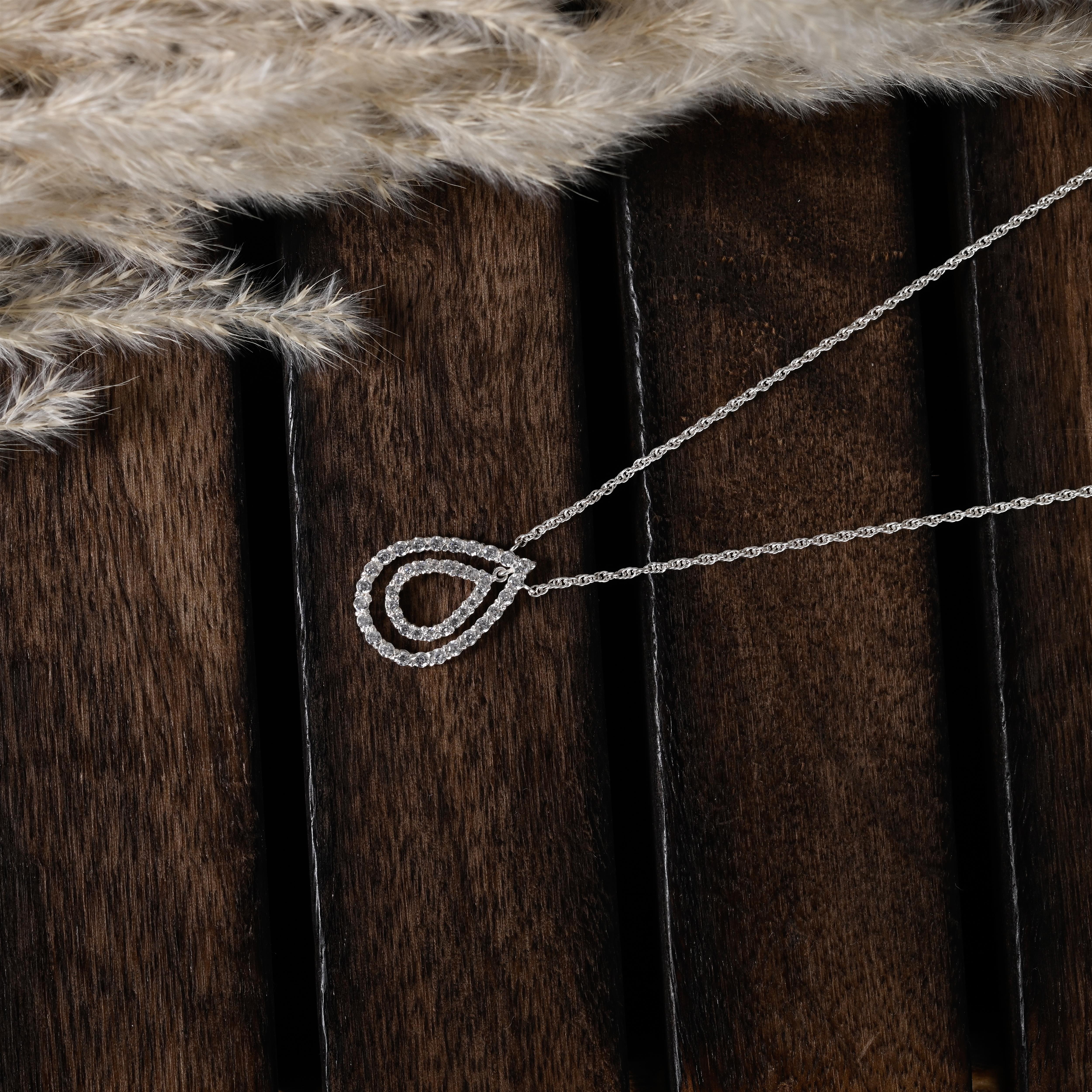 Avalon Silver Necklace