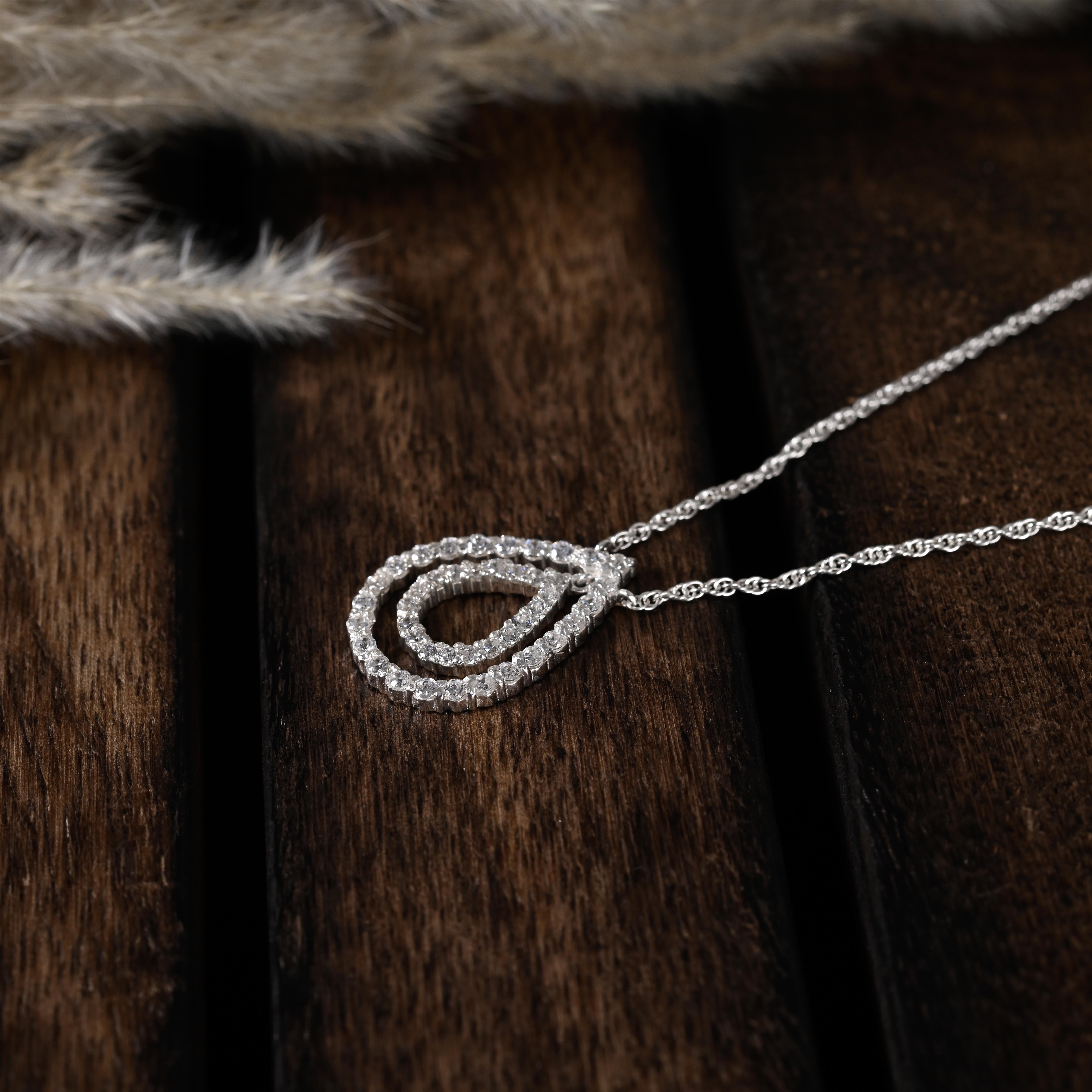 Avalon Silver Necklace