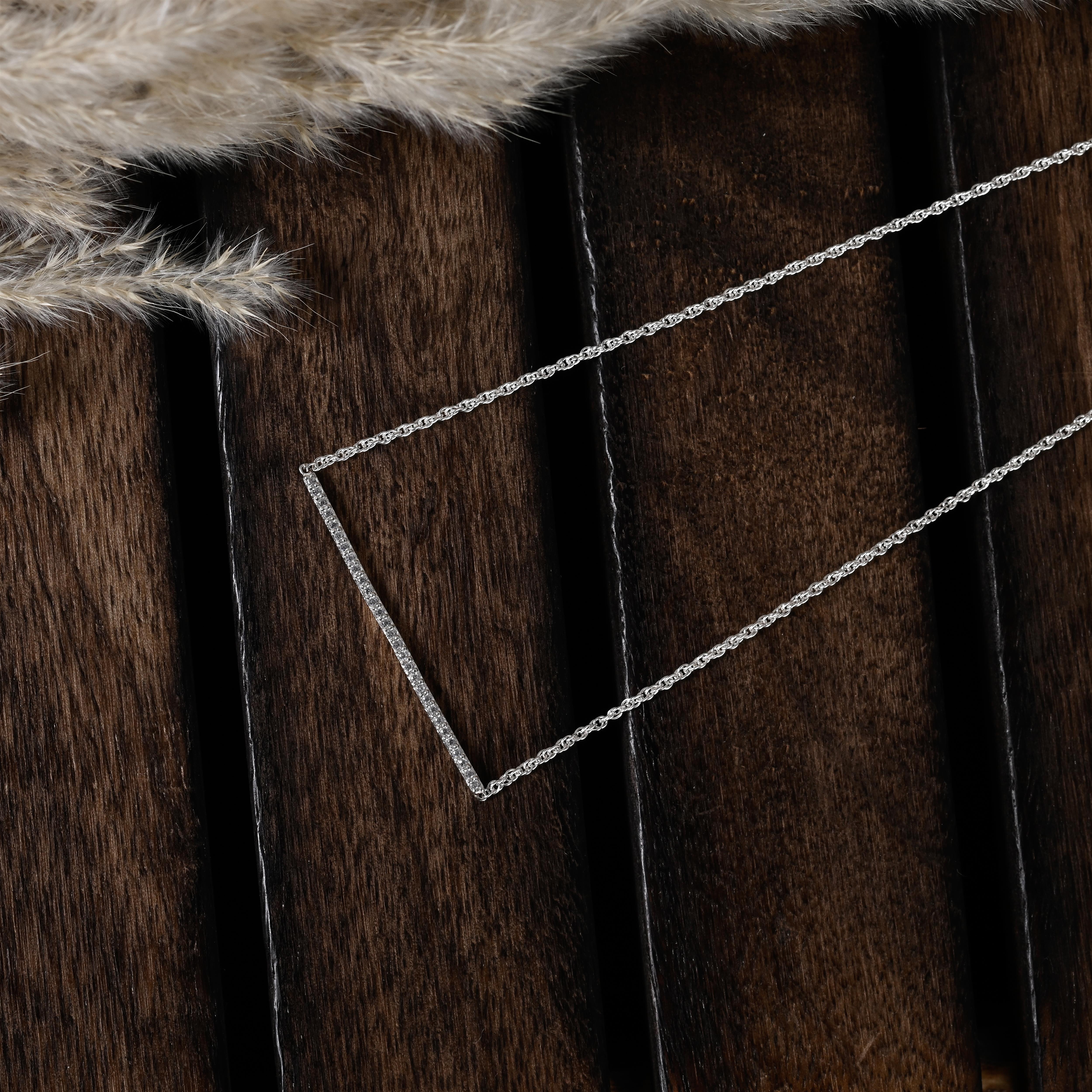 Lila Silver Necklace