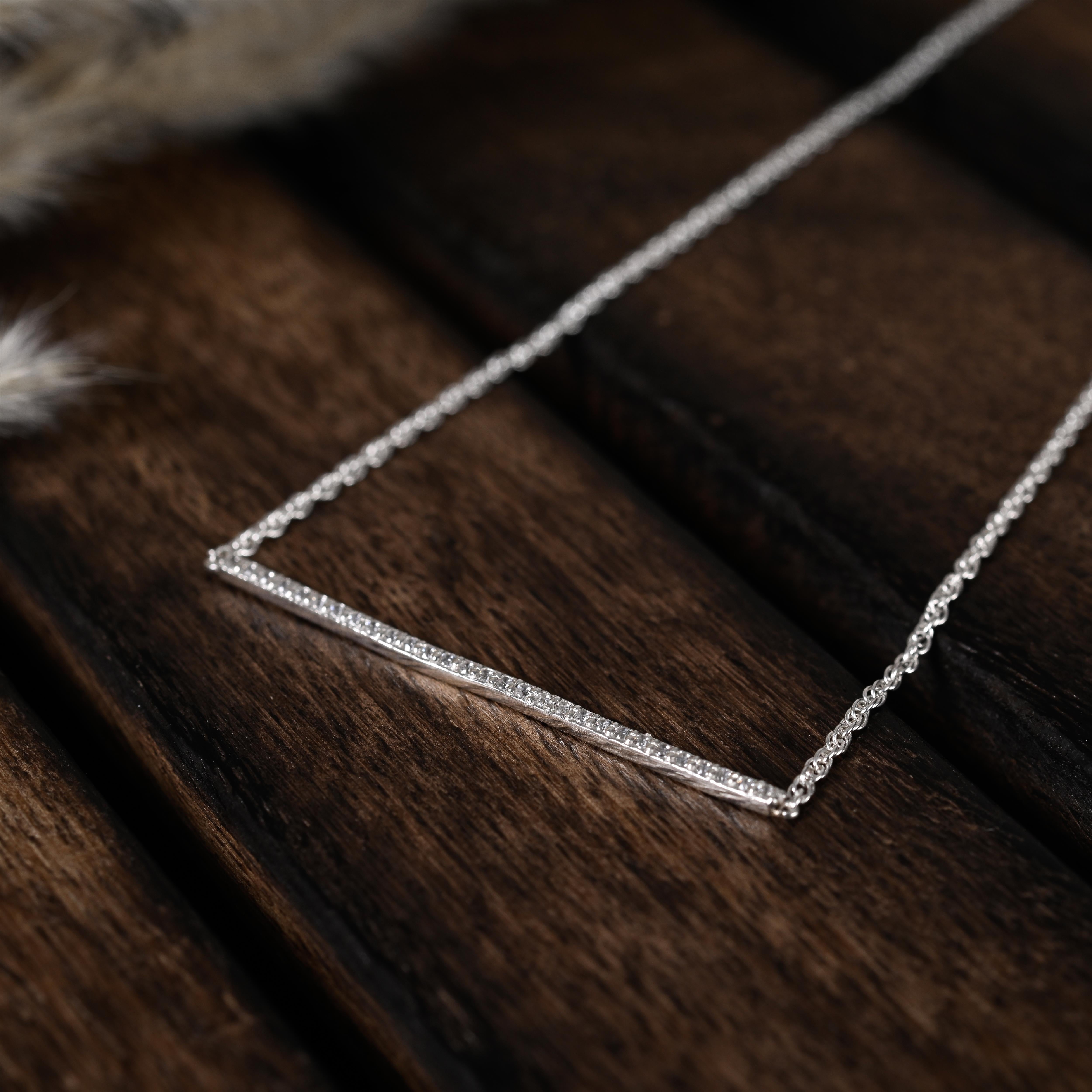 Lila Silver Necklace