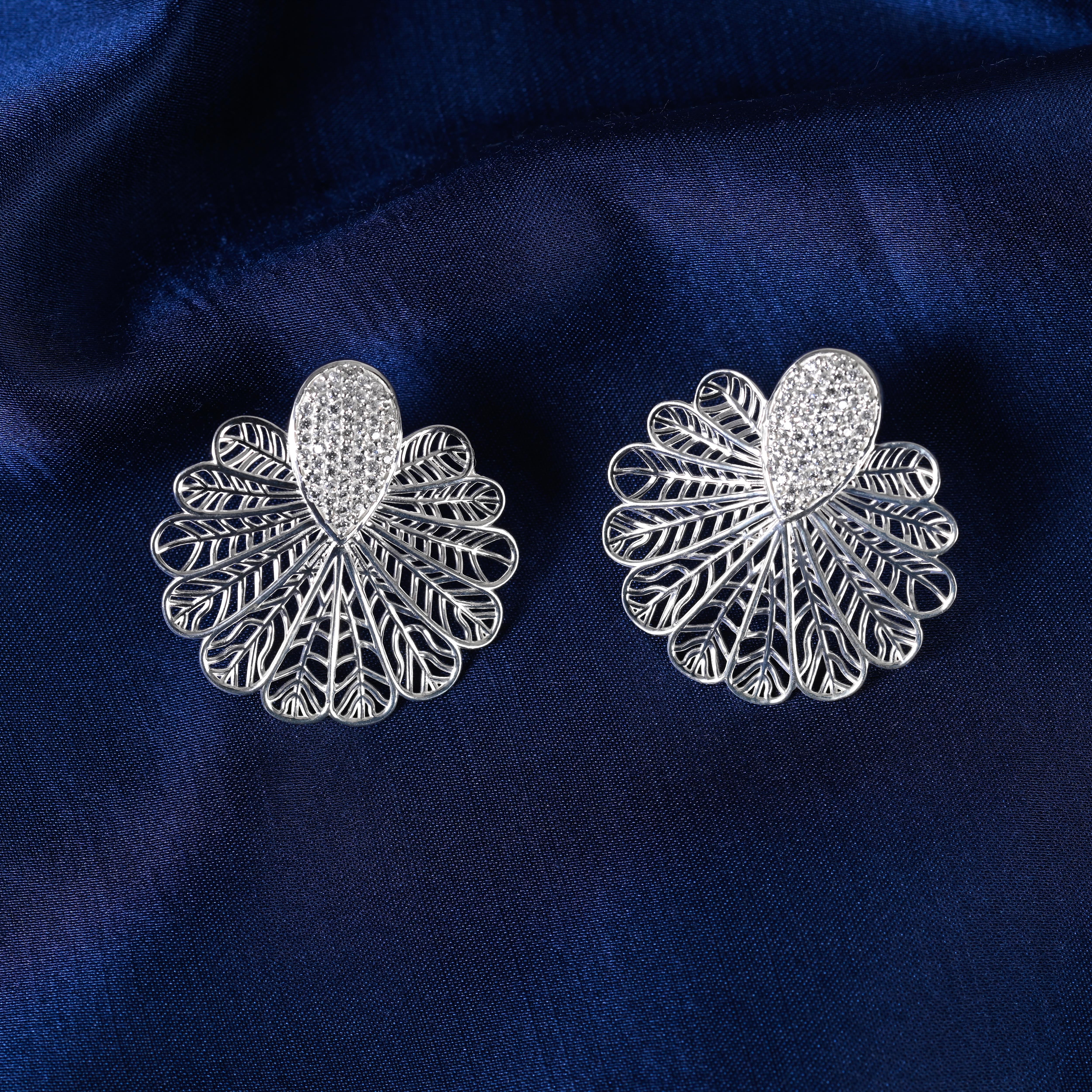 Regina Silver Earrings
