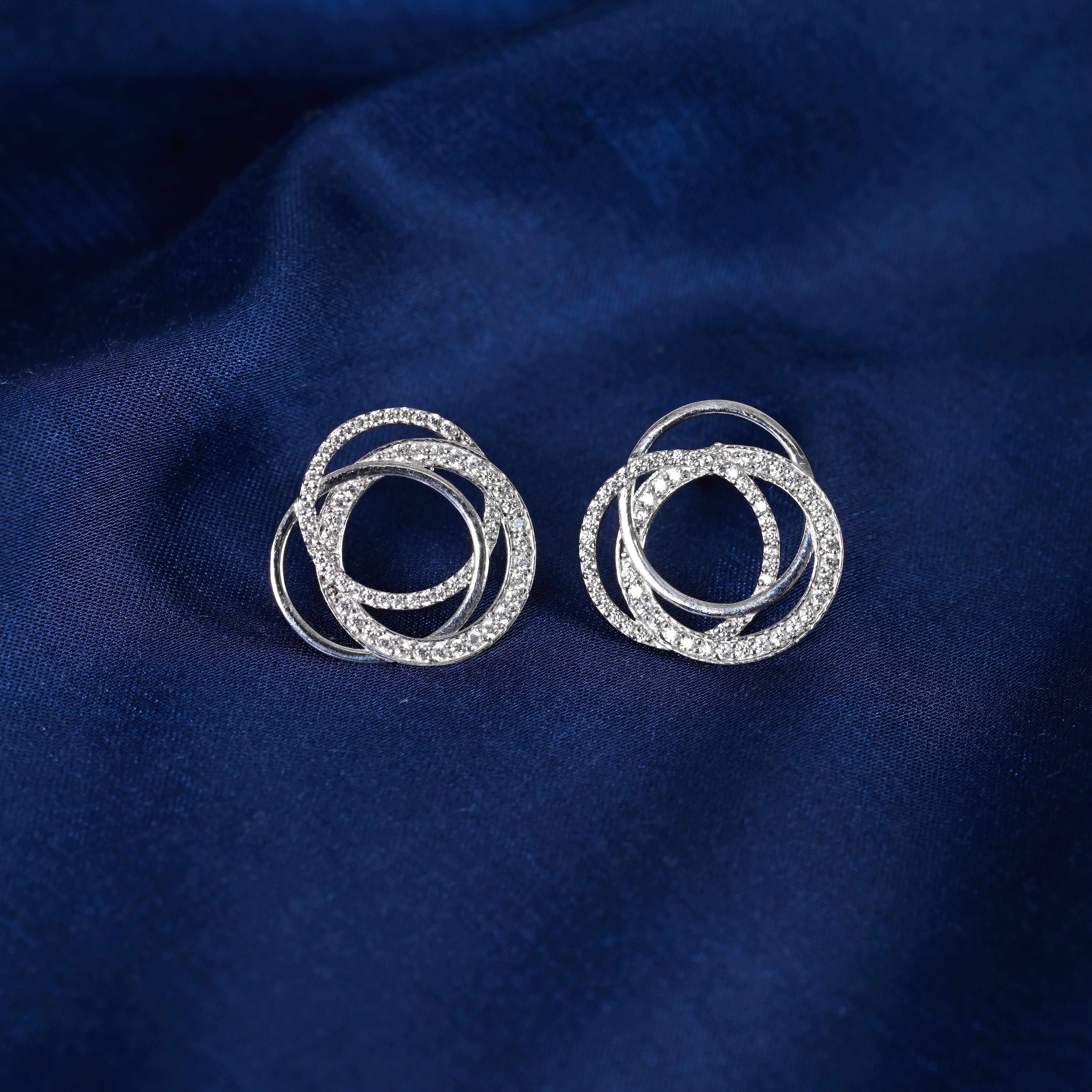 Erin Silver Earrings