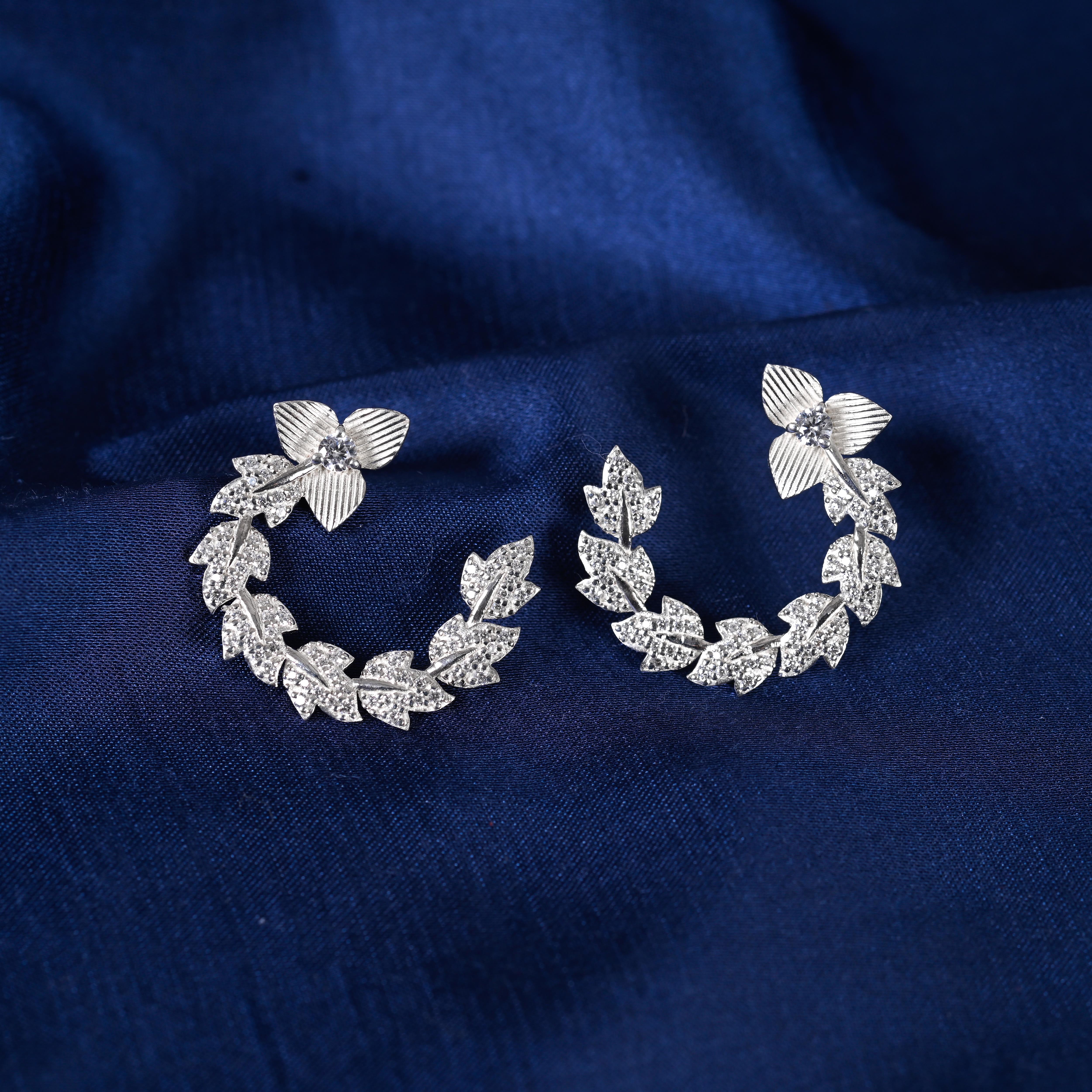 Thalia Silver Earrings