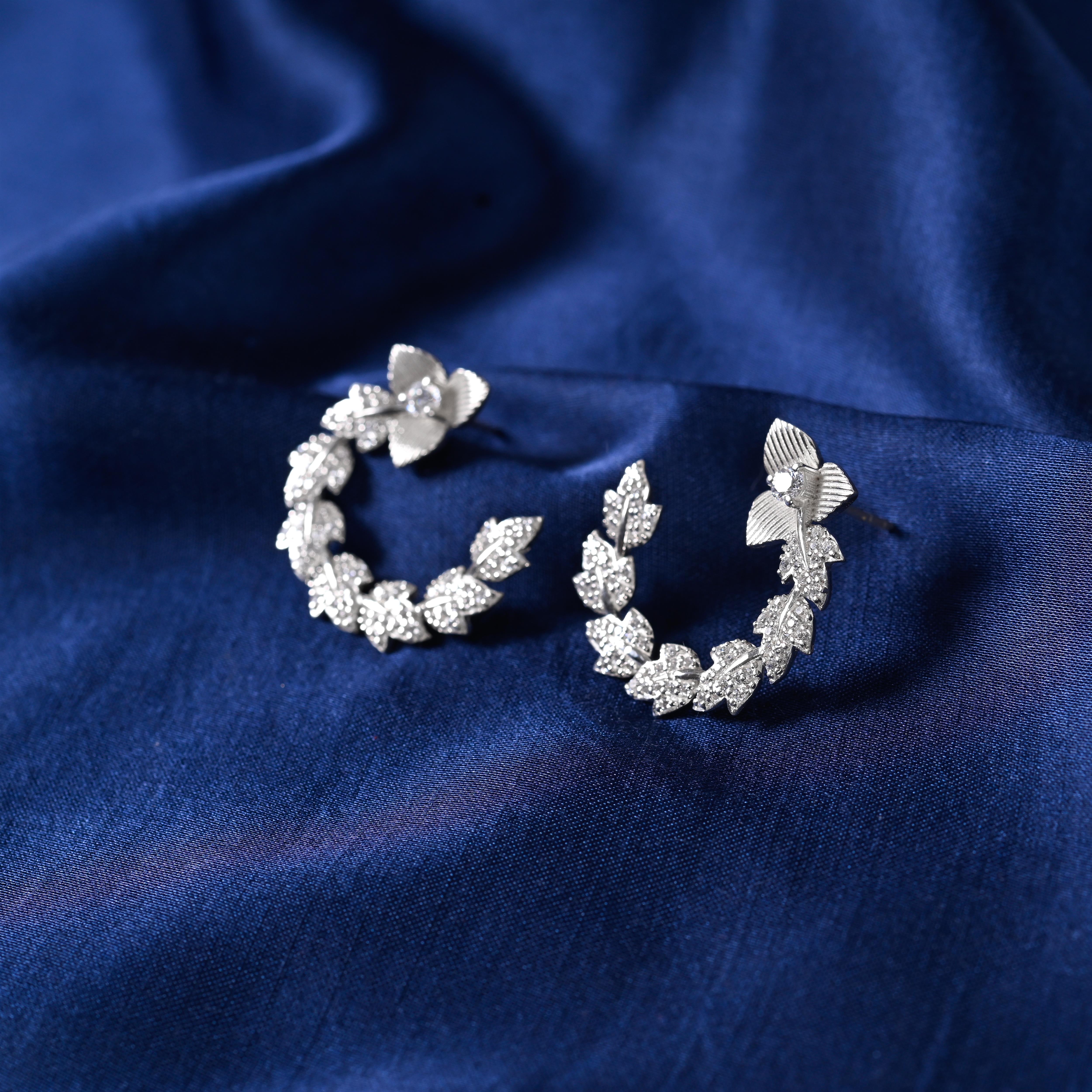 Thalia Silver Earrings
