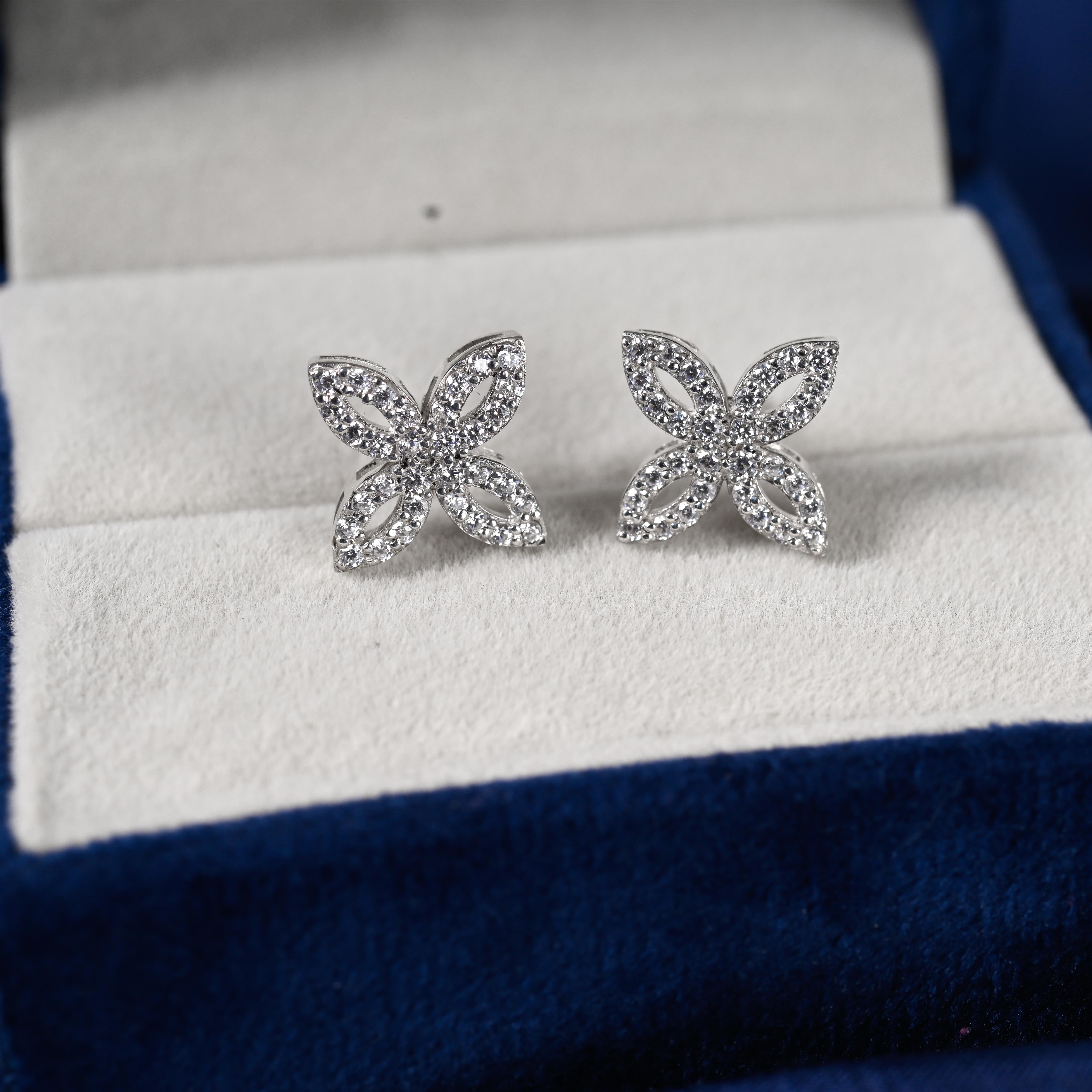 Edith Silver Earrings