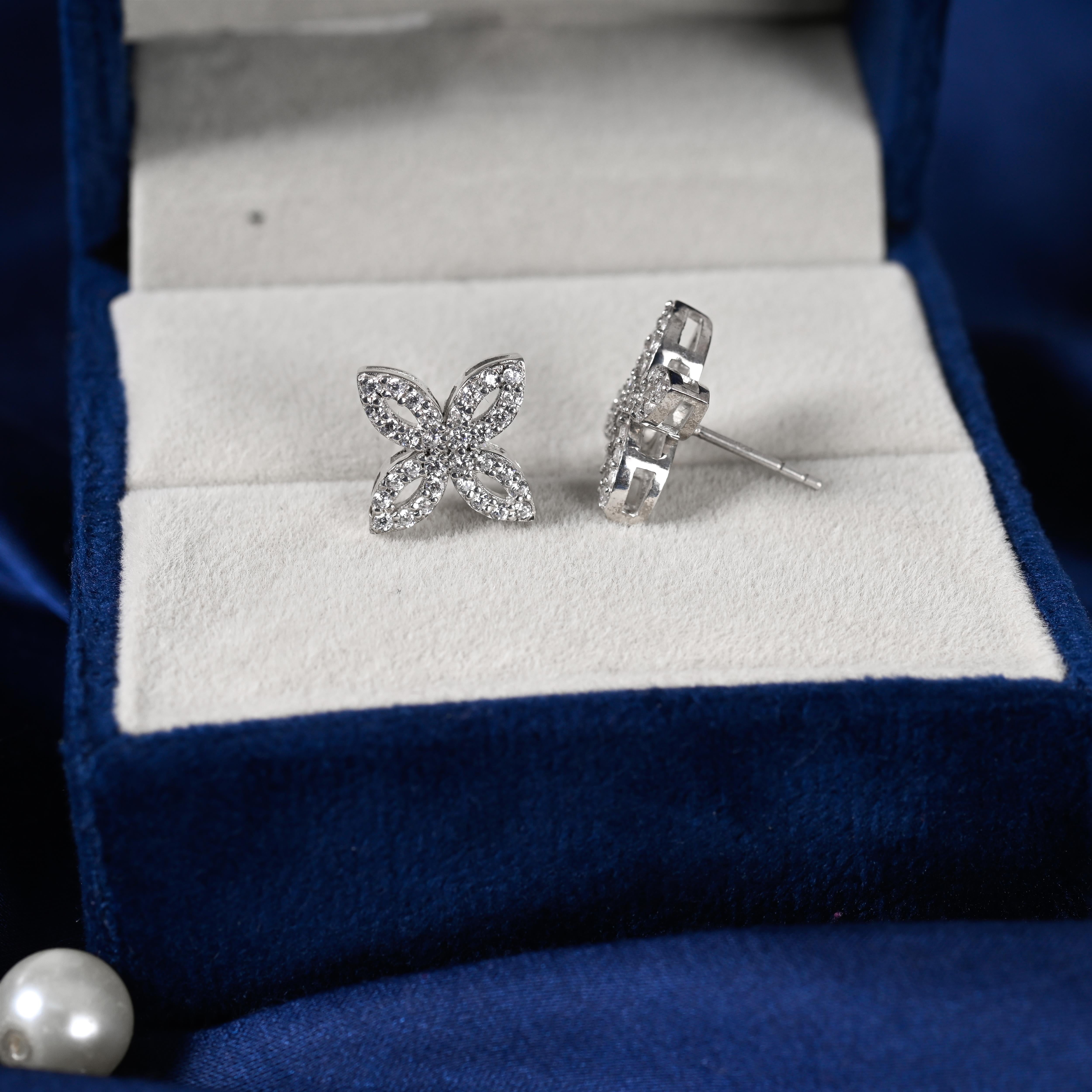 Edith Silver Earrings
