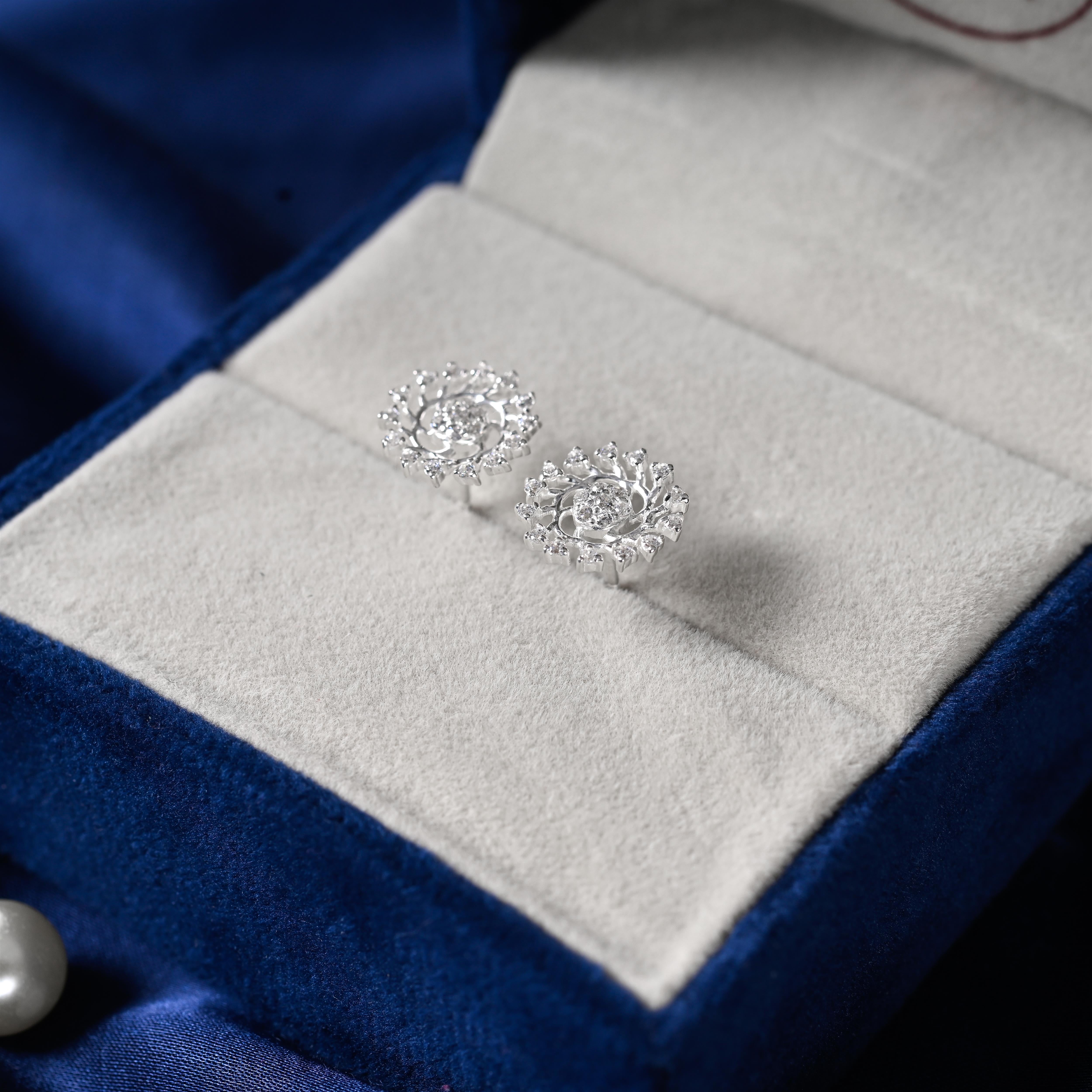 Kayanat Silver Earrings