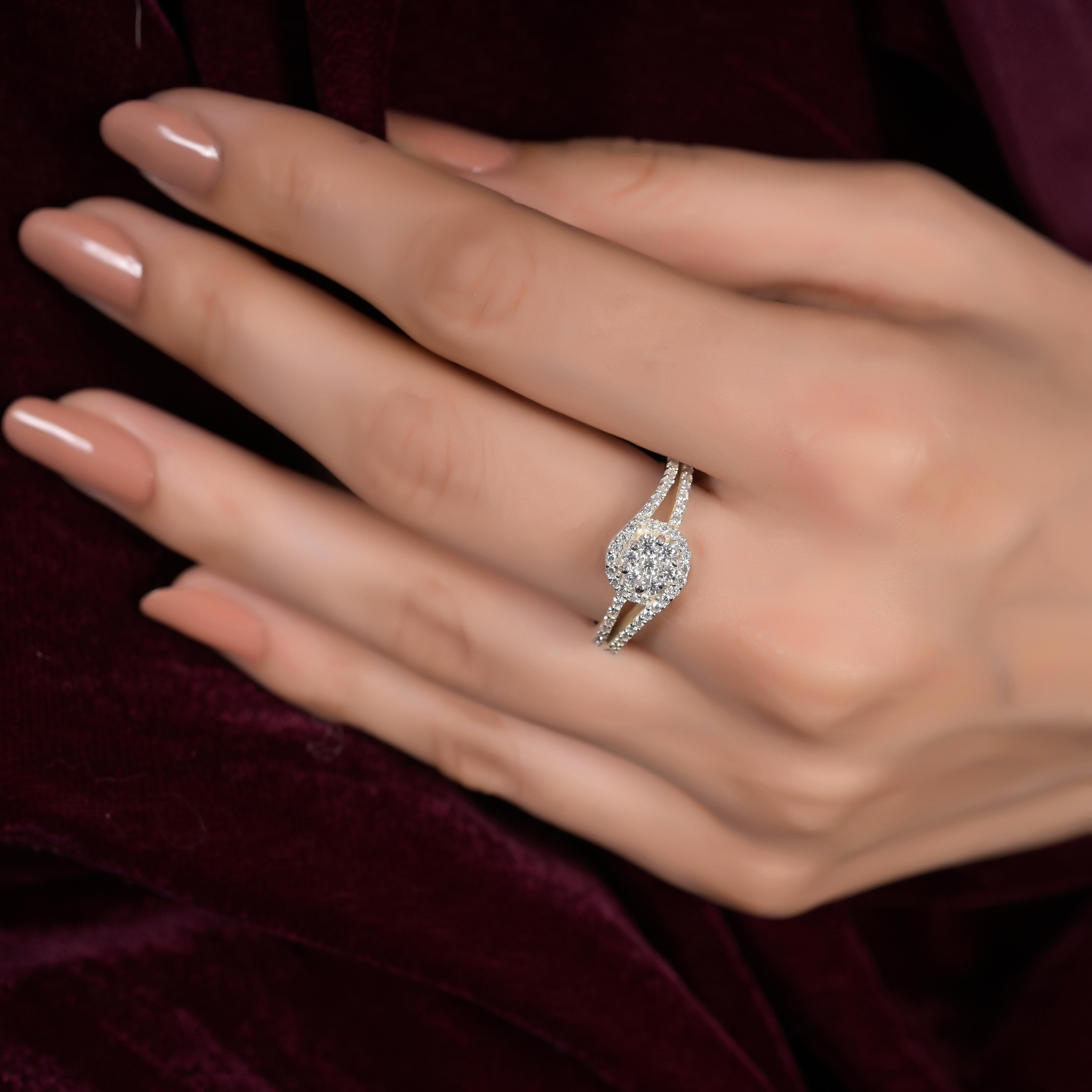 Hannah Silver Zircon Ring