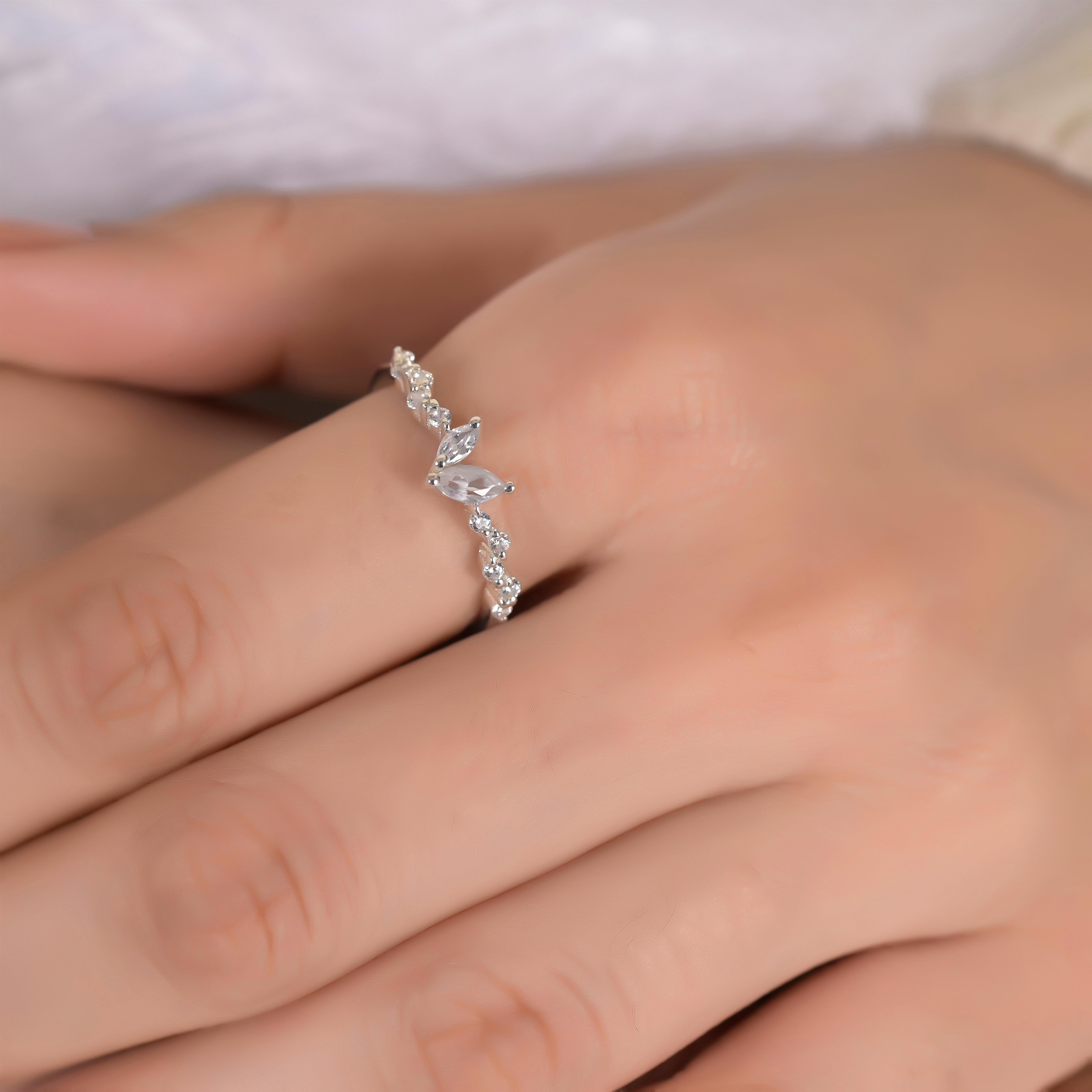 Regina Silver Ring