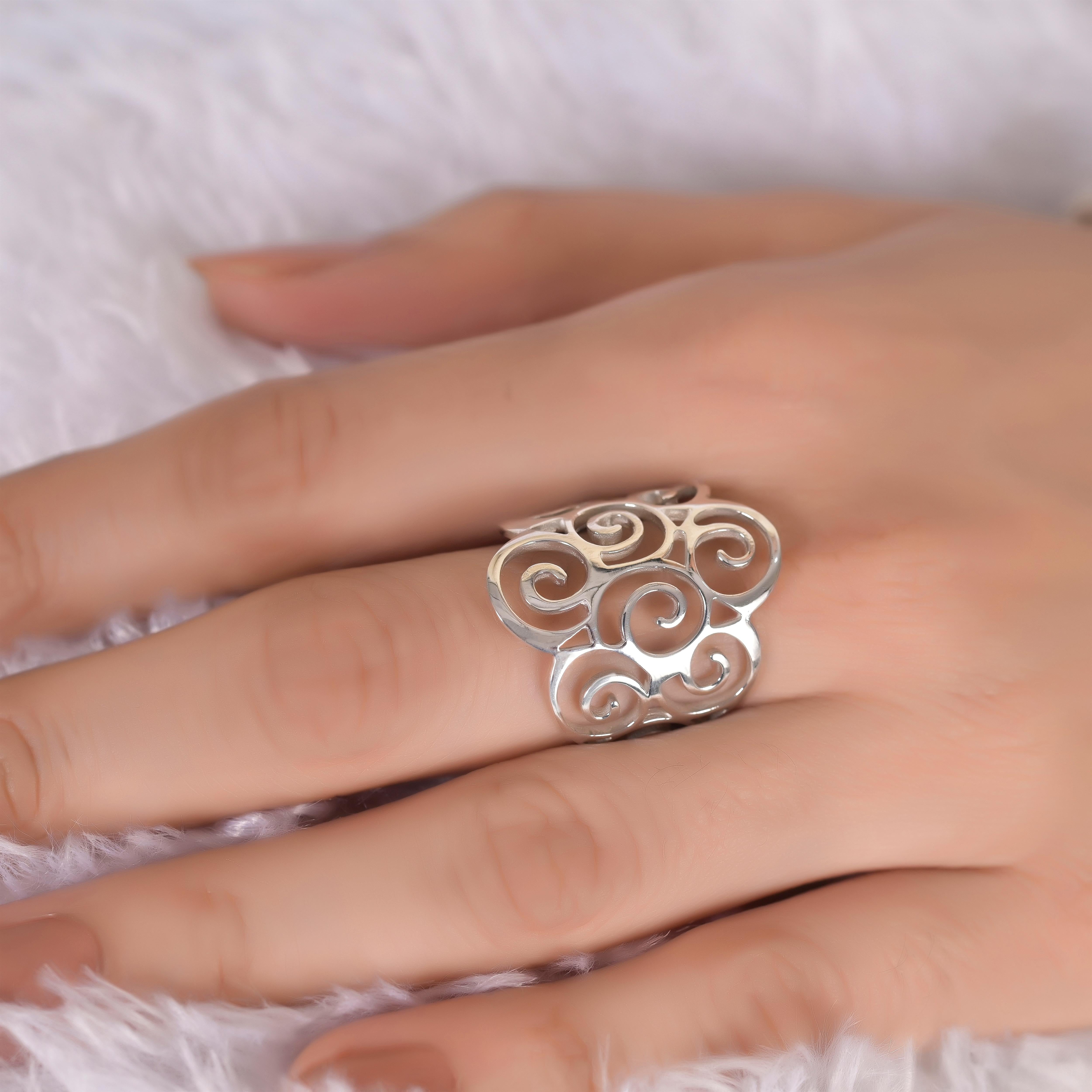 Charlotte Silver Ring
