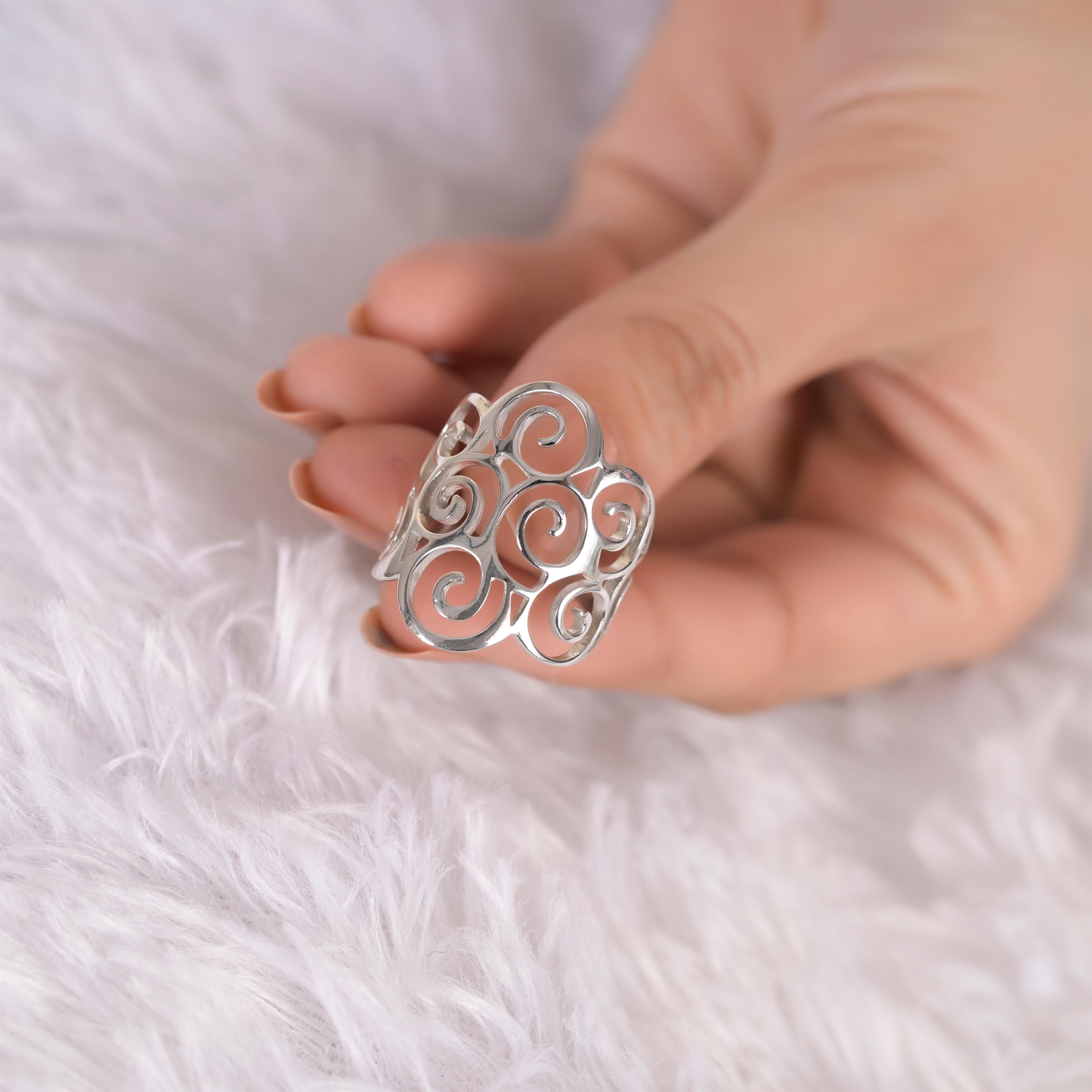 Charlotte Silver Ring