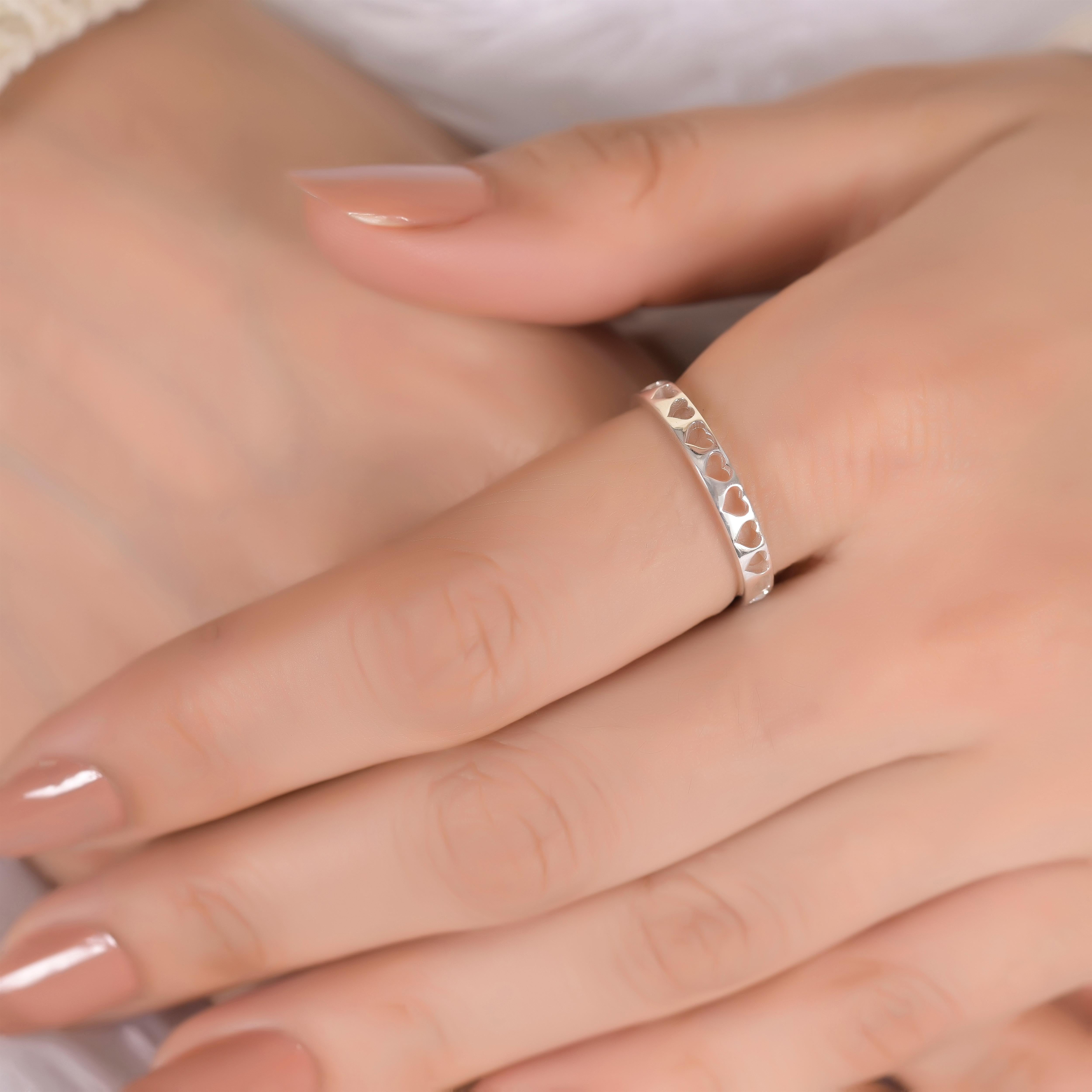 Minal Silver Ring