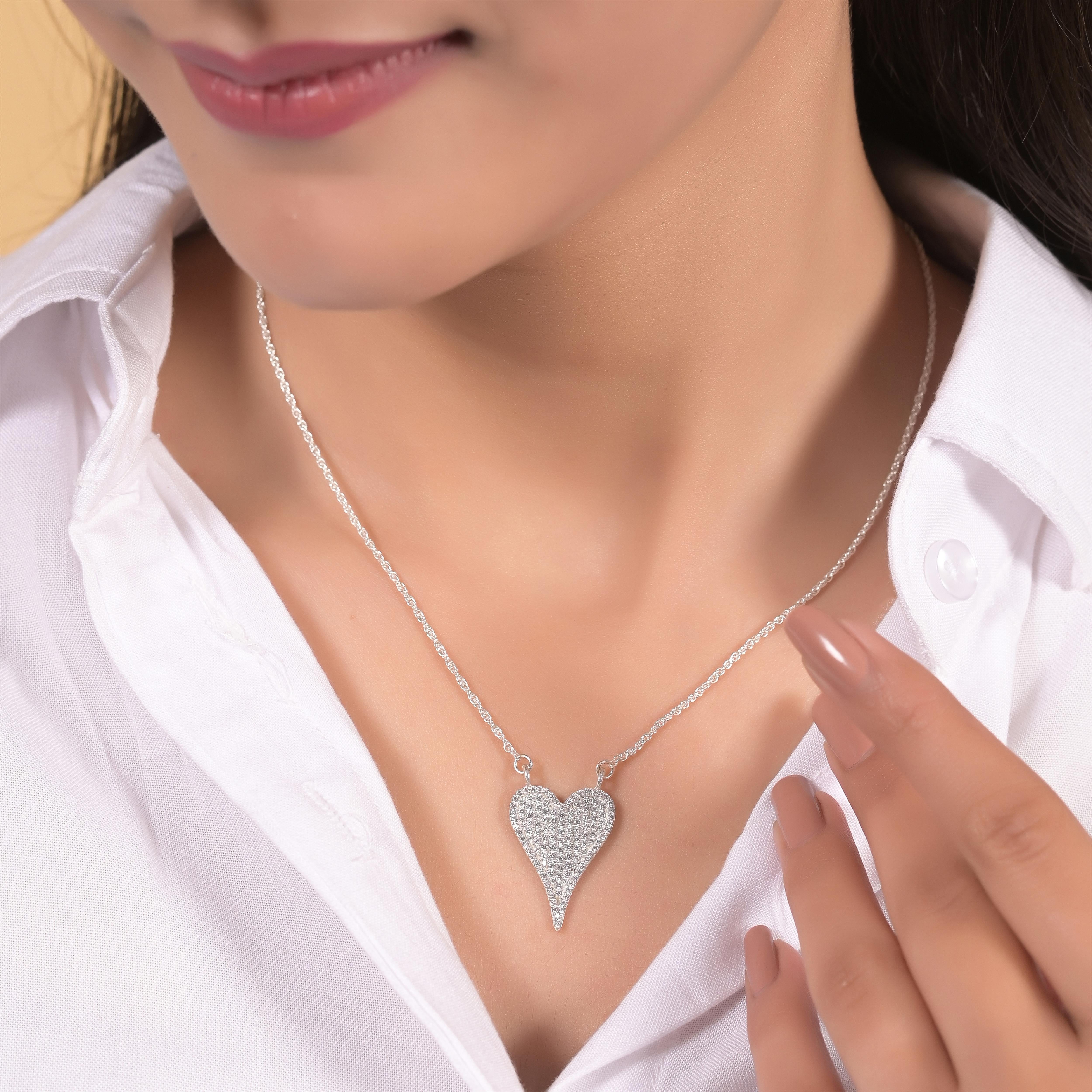 Jade Silver Necklace