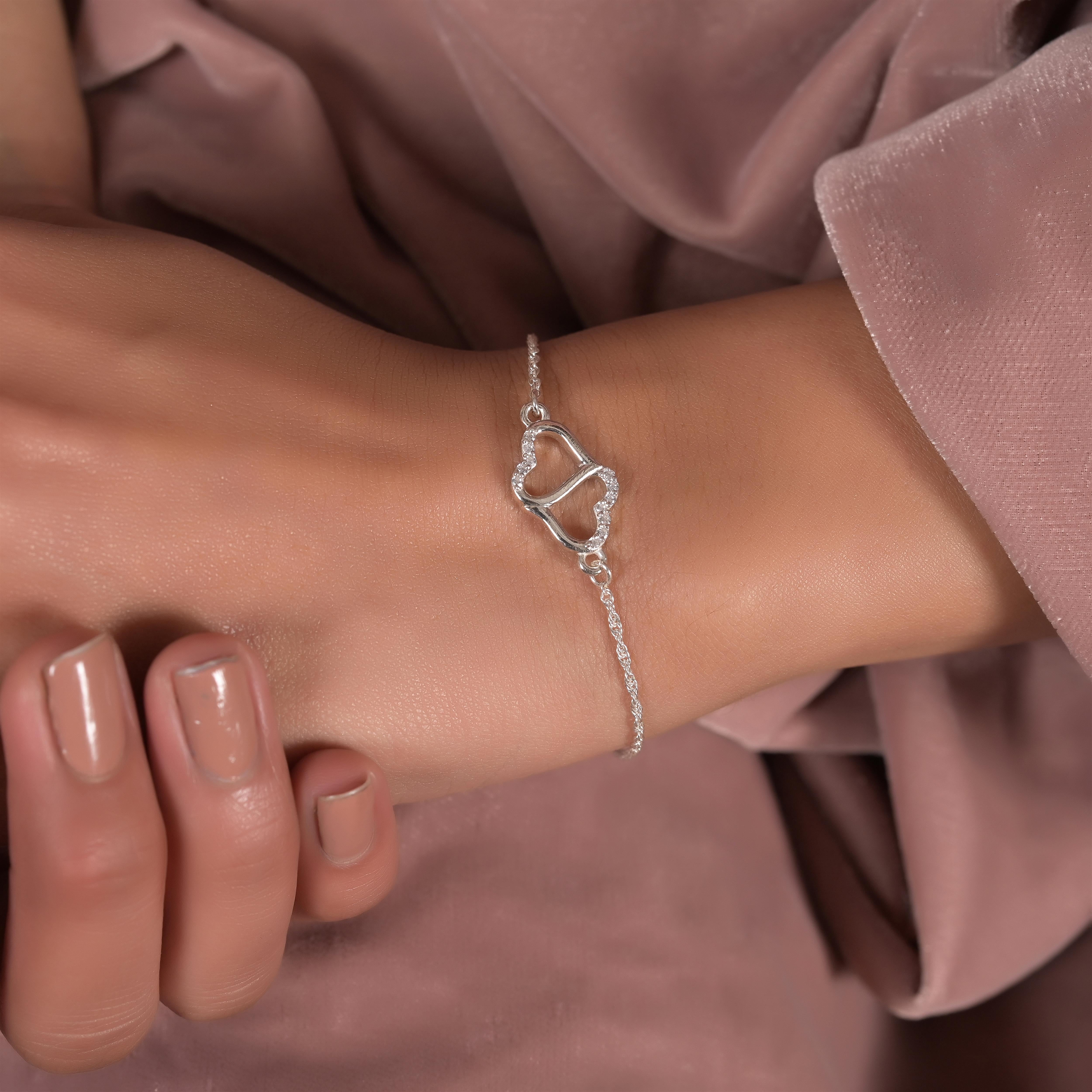 Alexia Silver Bracelet