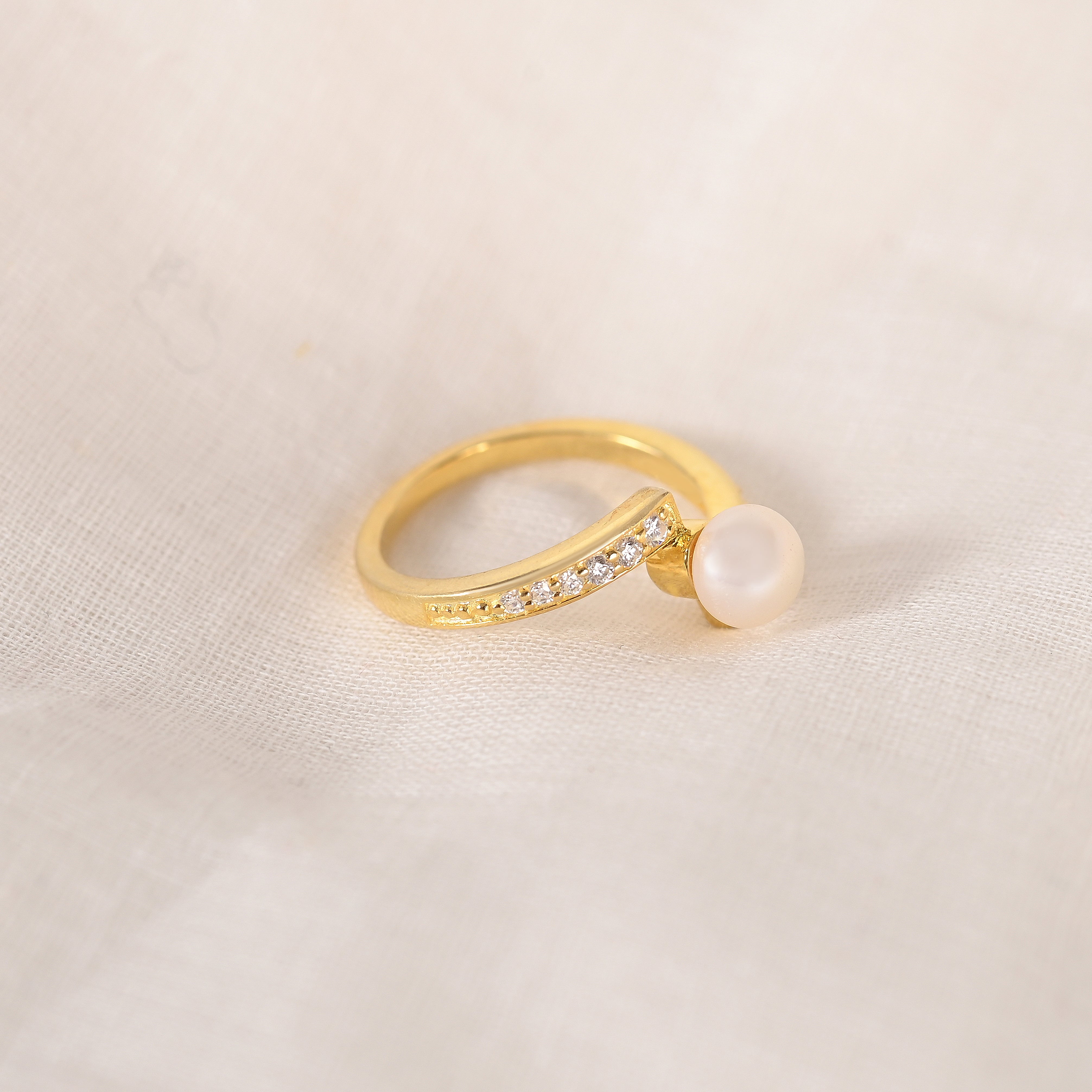 Mia Silver Zircon Ring