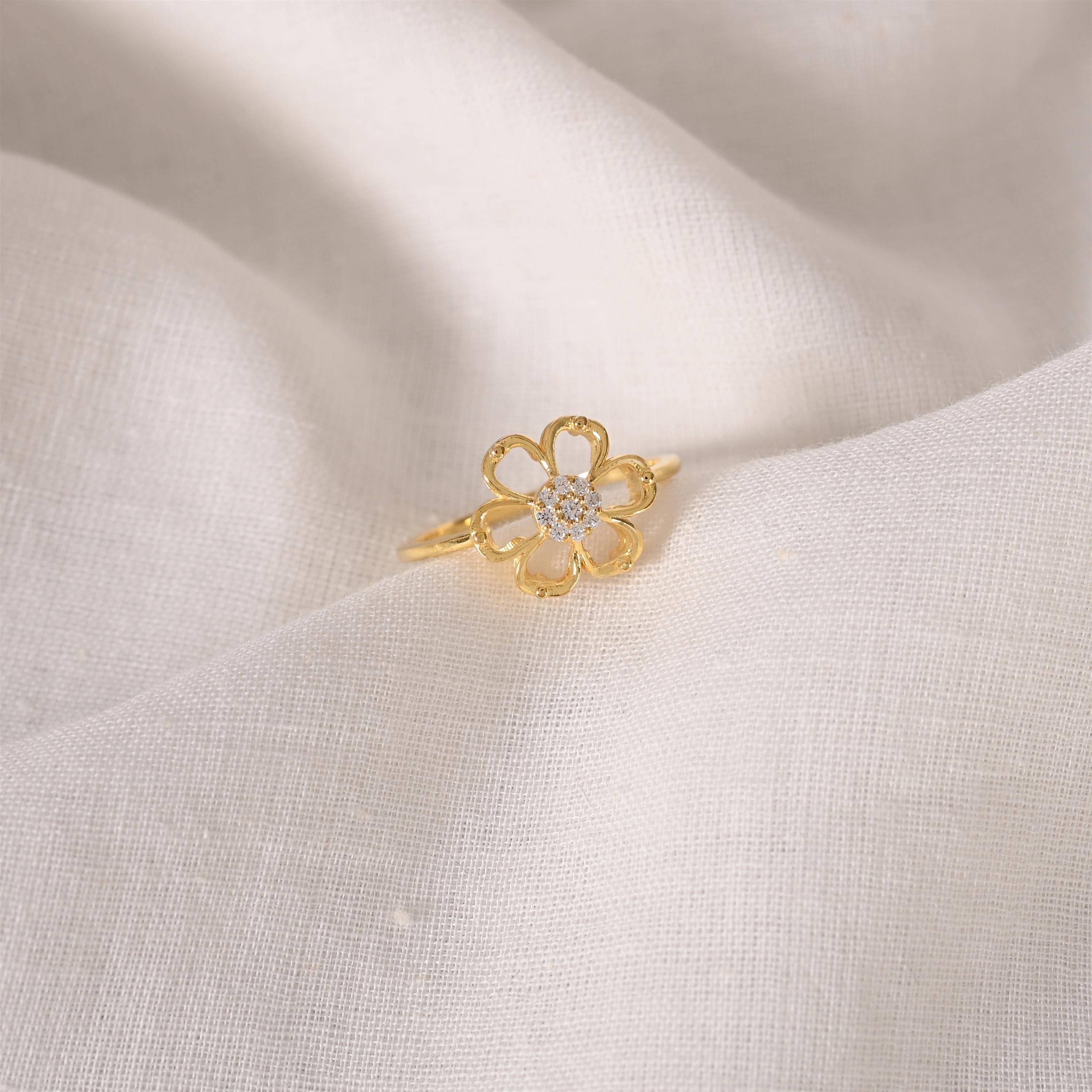 Fleur Silver Ring