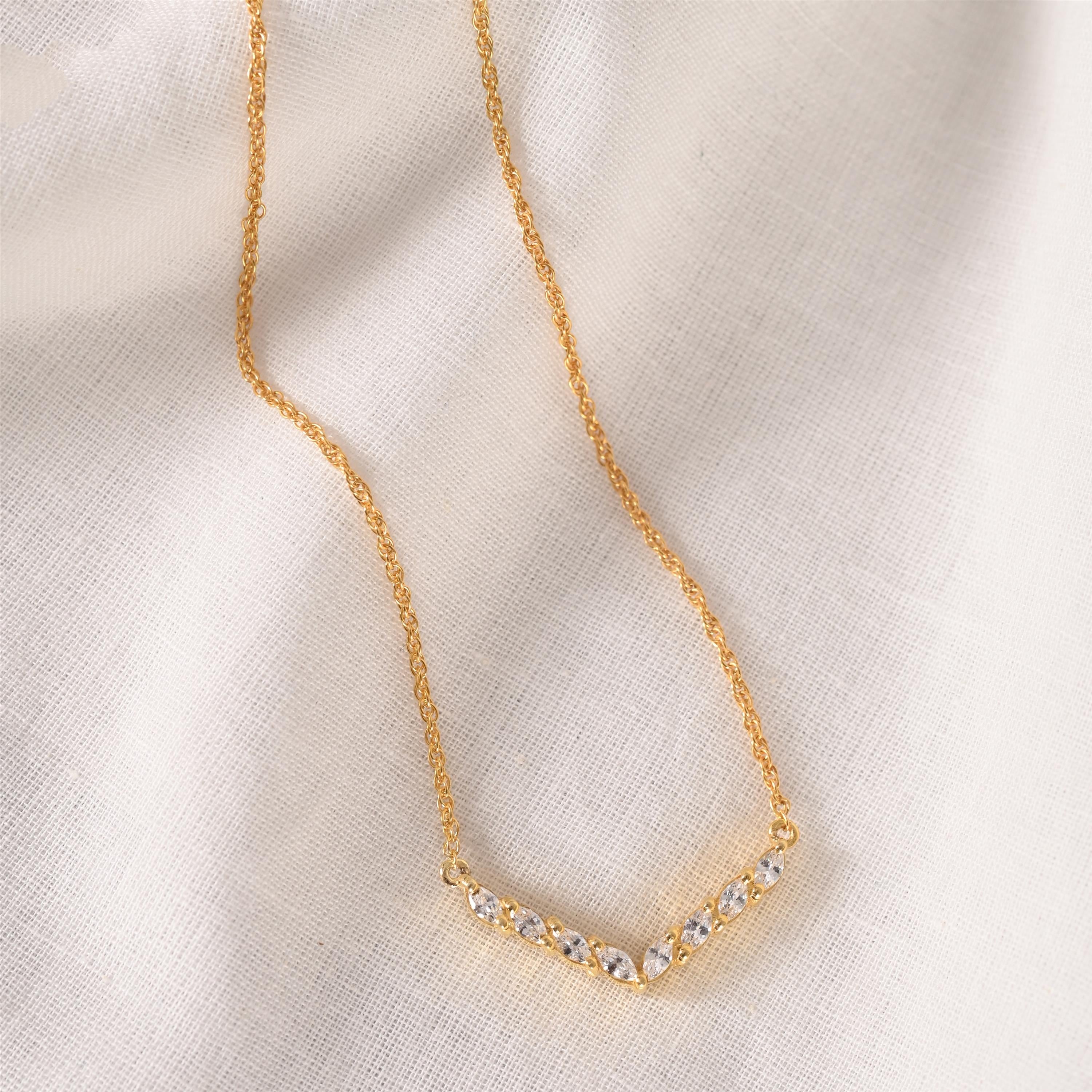 Eleri Silver Necklace