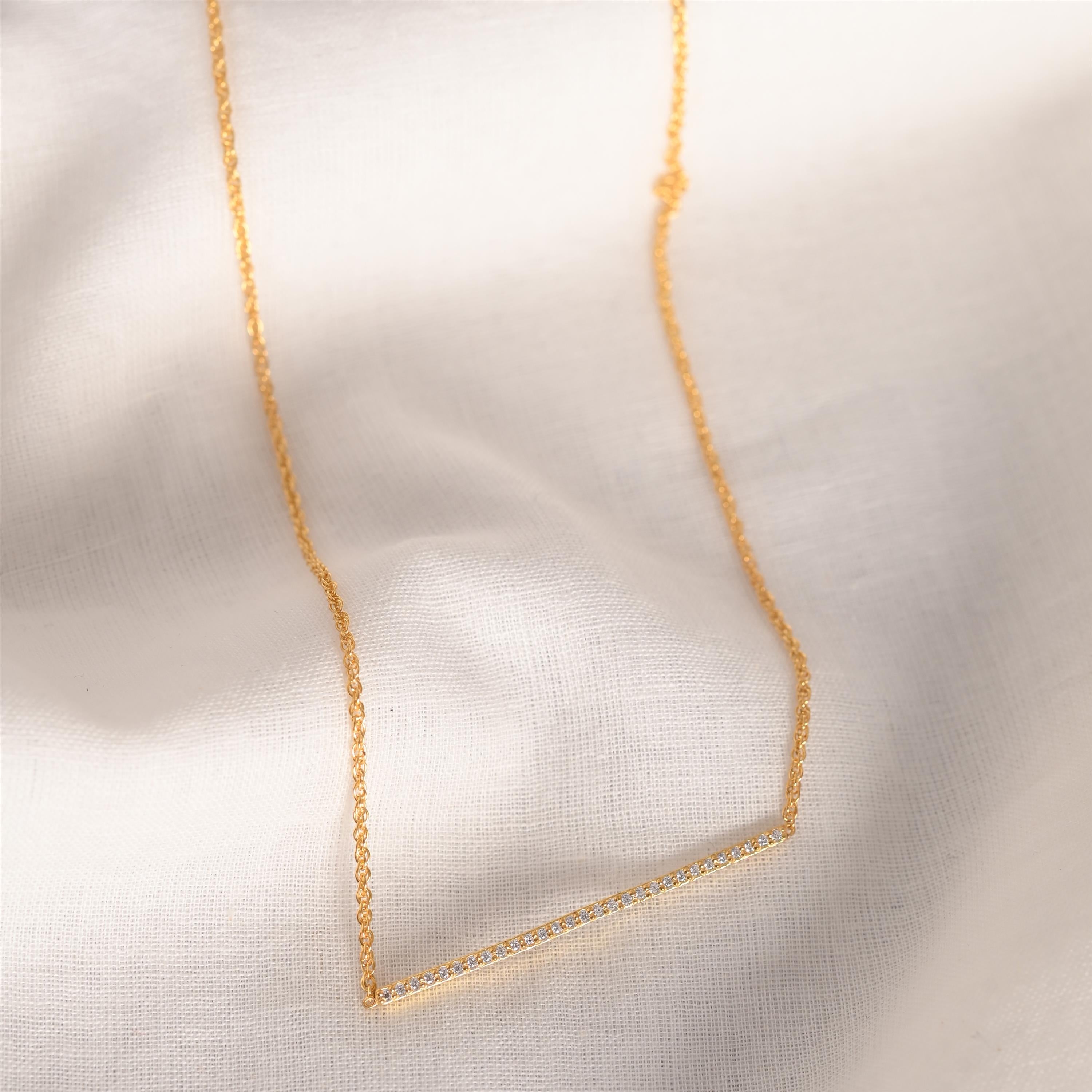 Lila Silver Necklace