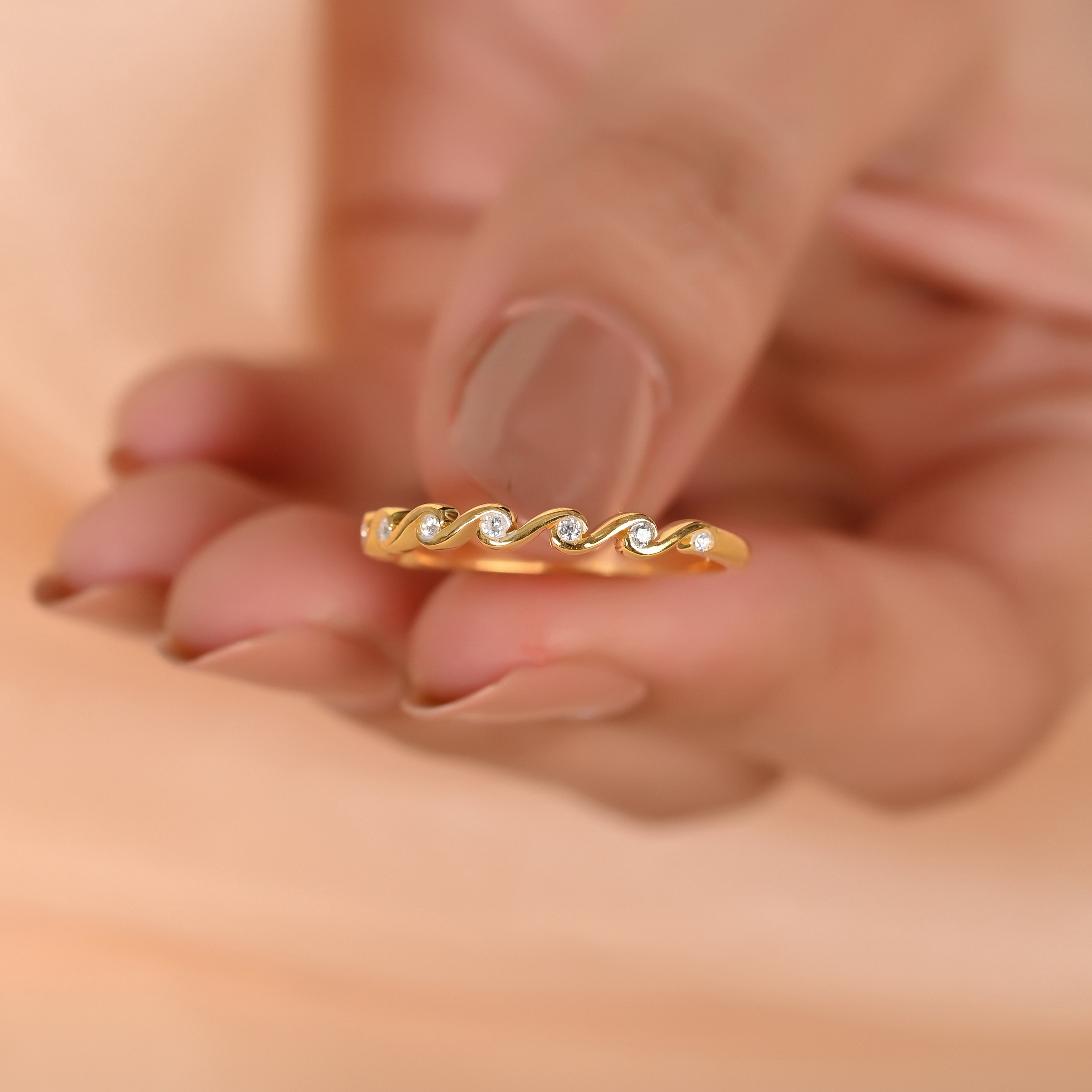 Elvira Silver Zircon Ring