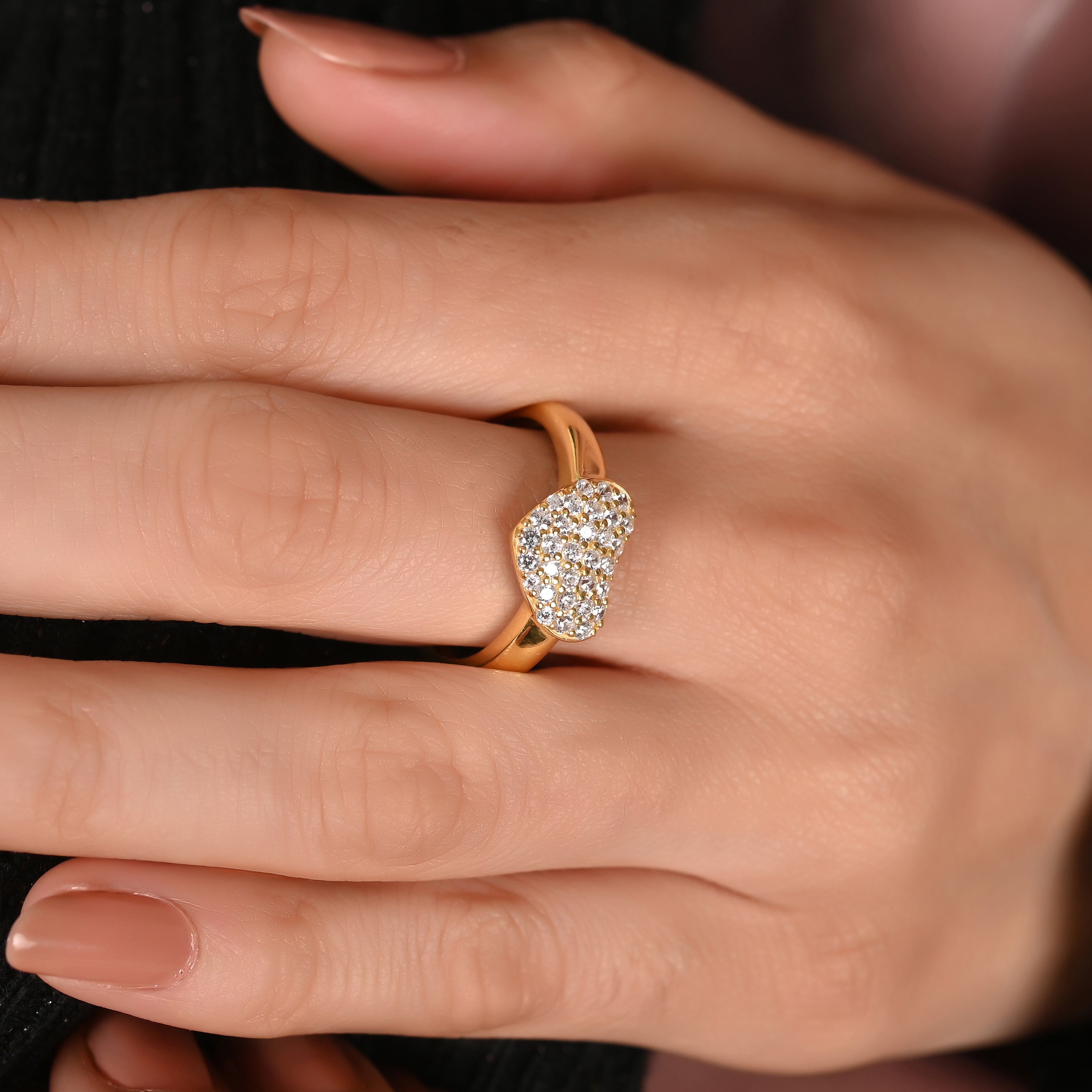 Anges Silver Ring