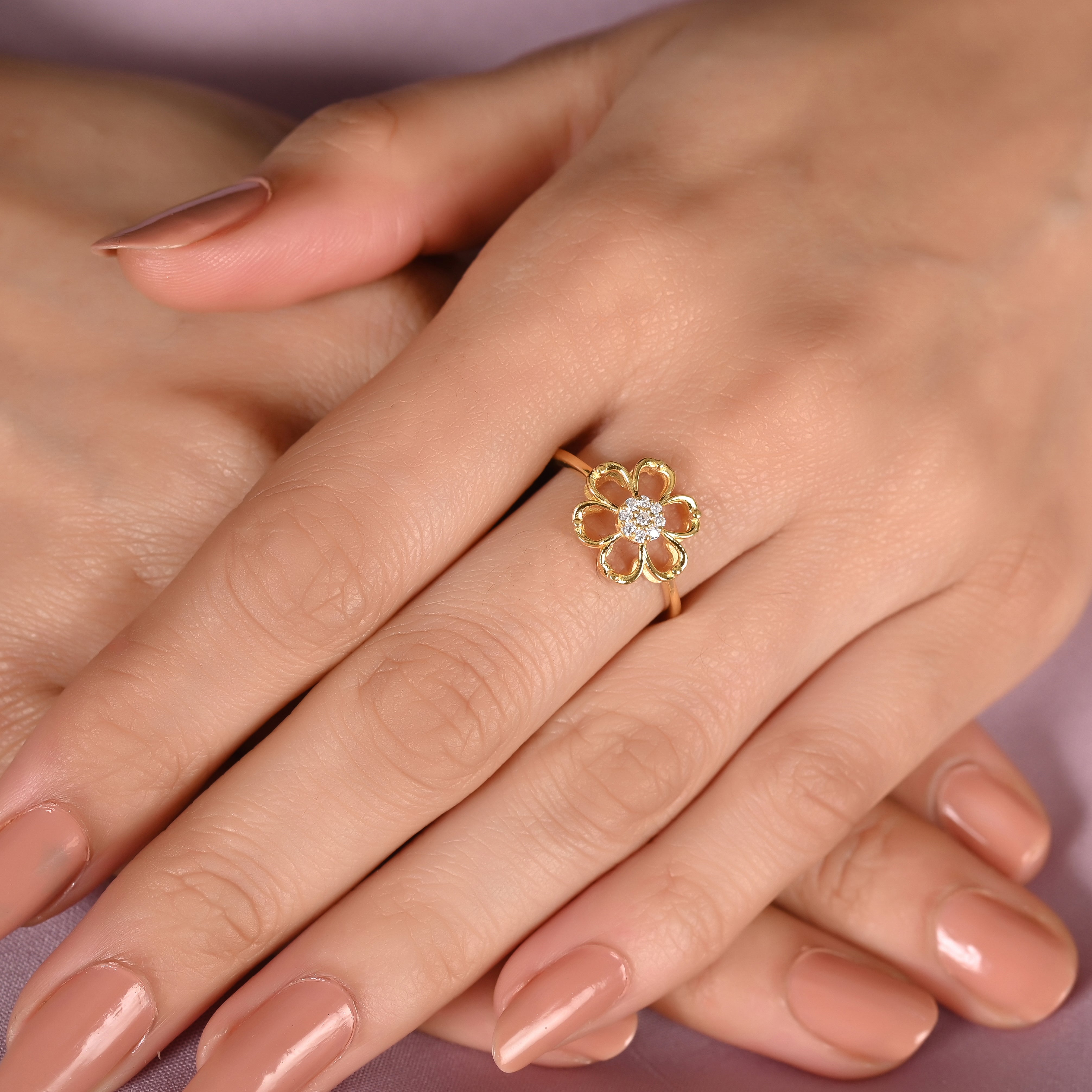 Fleur Silver Ring
