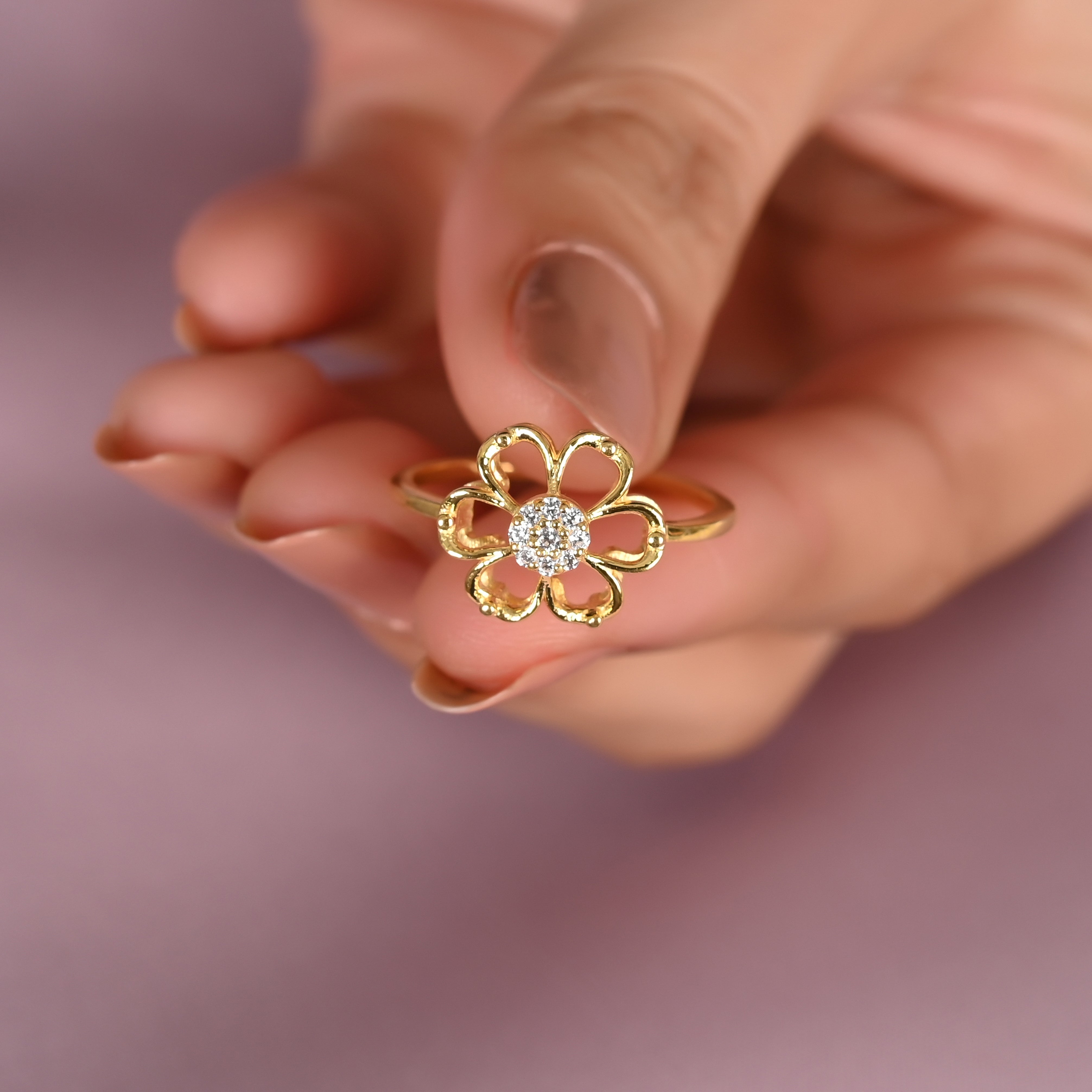Fleur Silver Ring