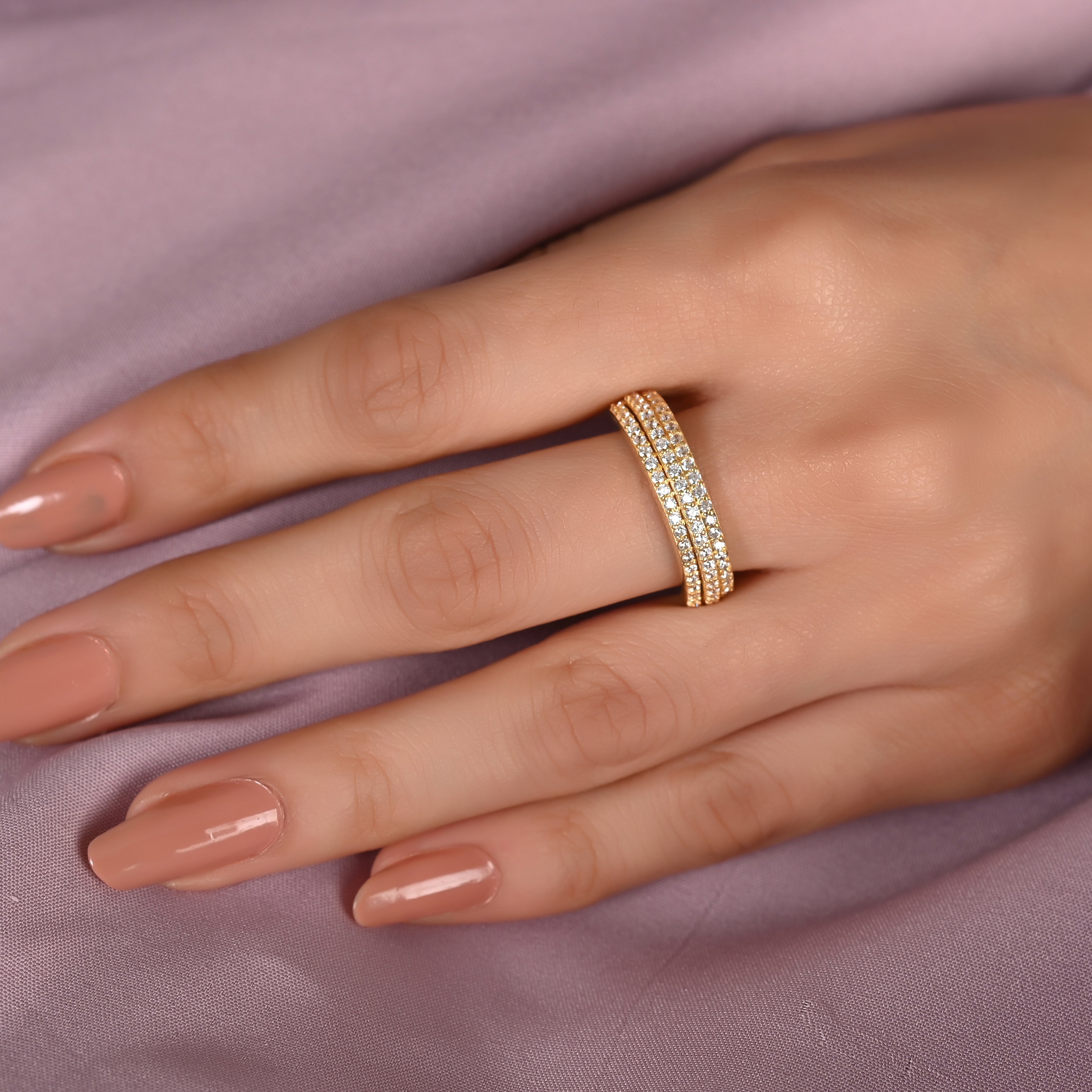 Elva Silver Zircon Ring