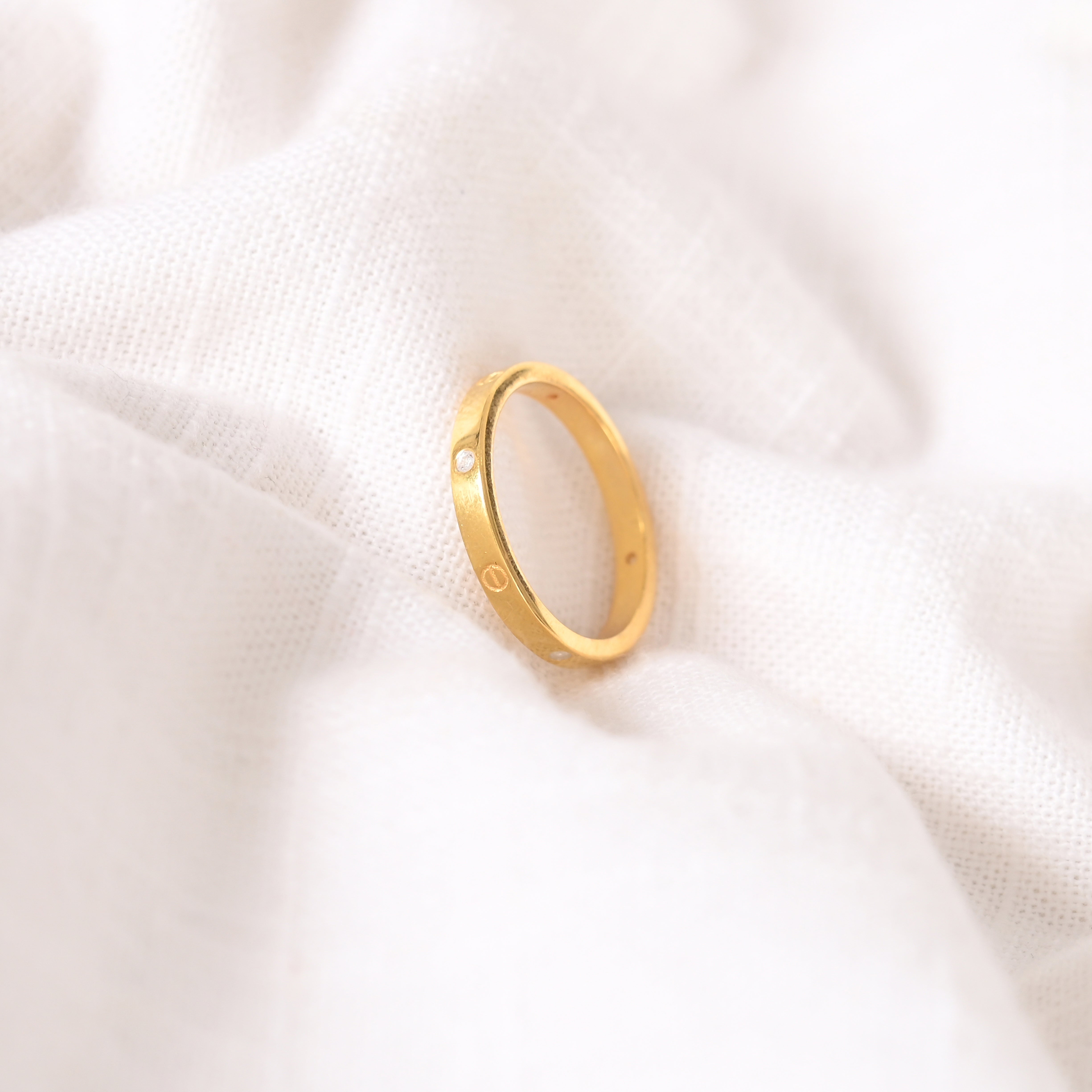 Adina Silver Zircon Ring