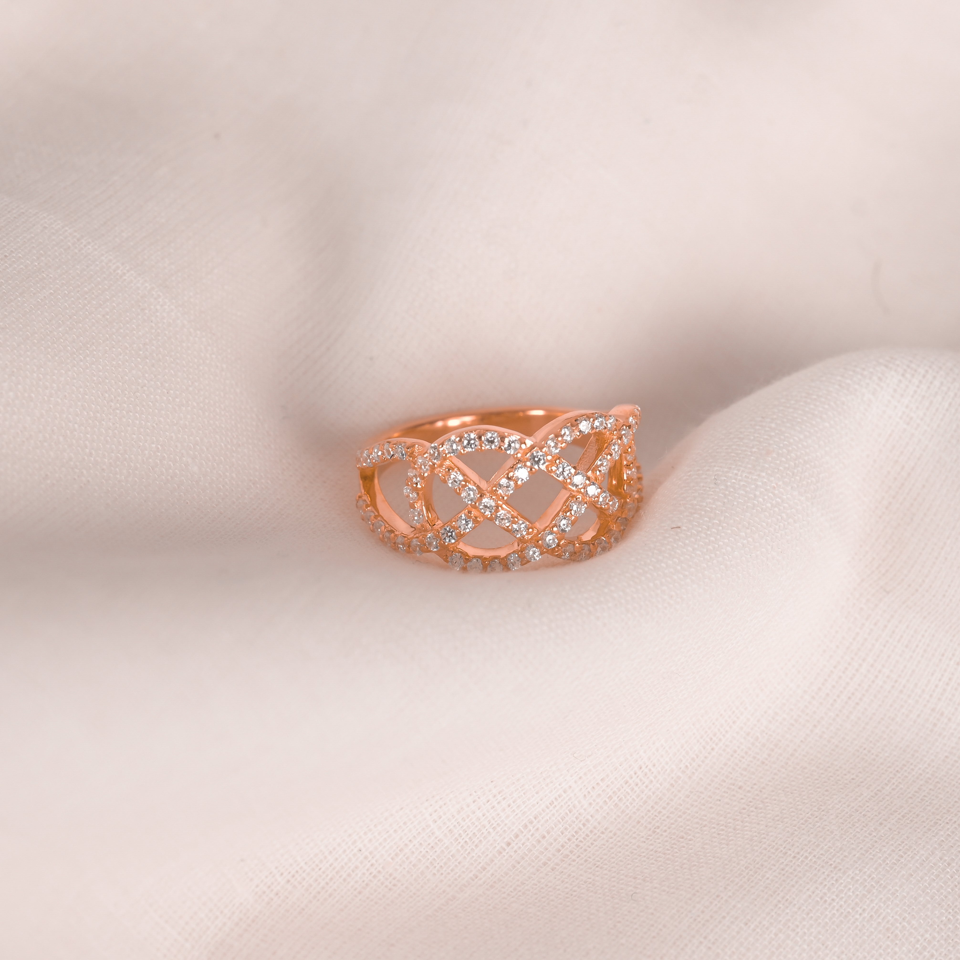 Bettine Silver Zircon Ring