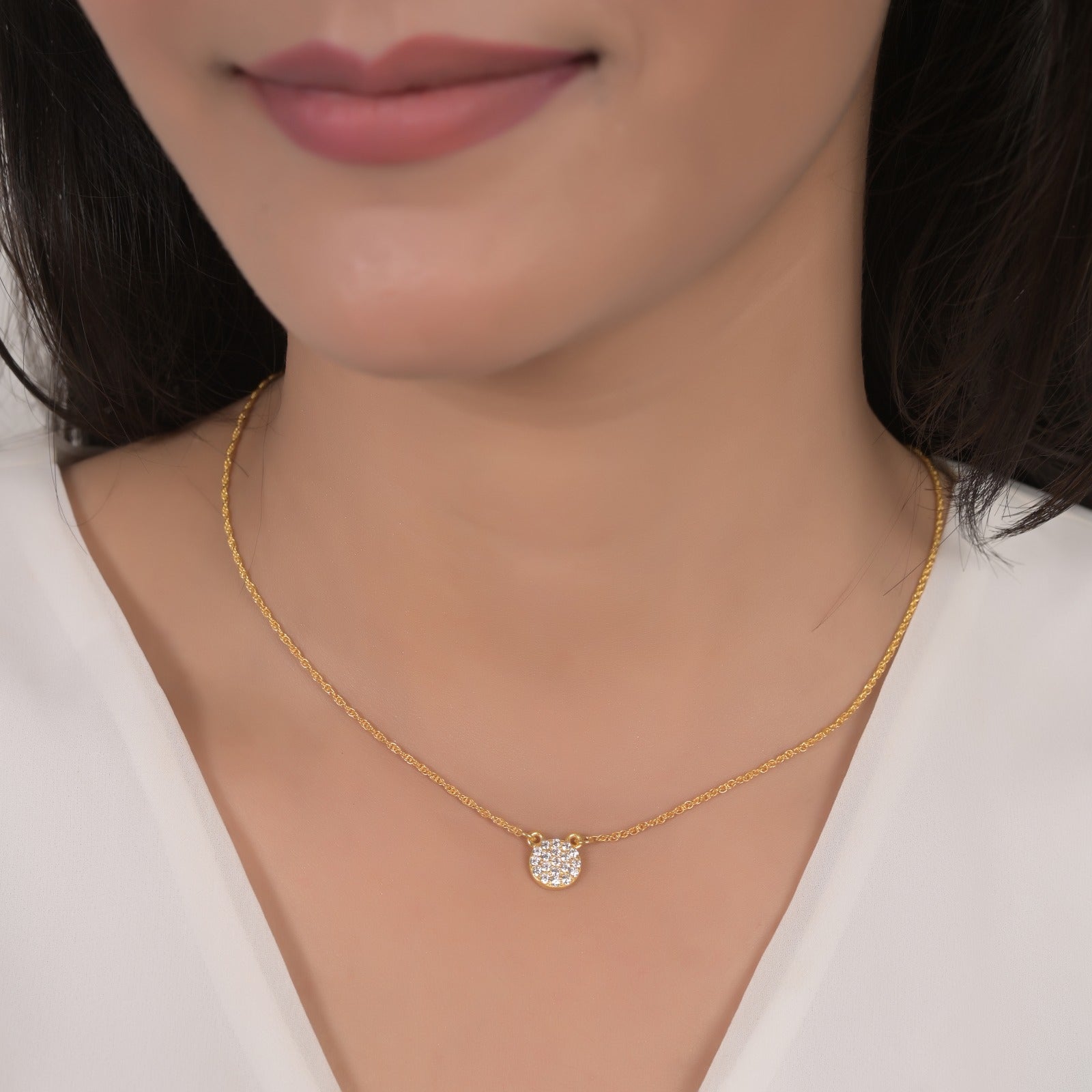 Anete Silver Necklace