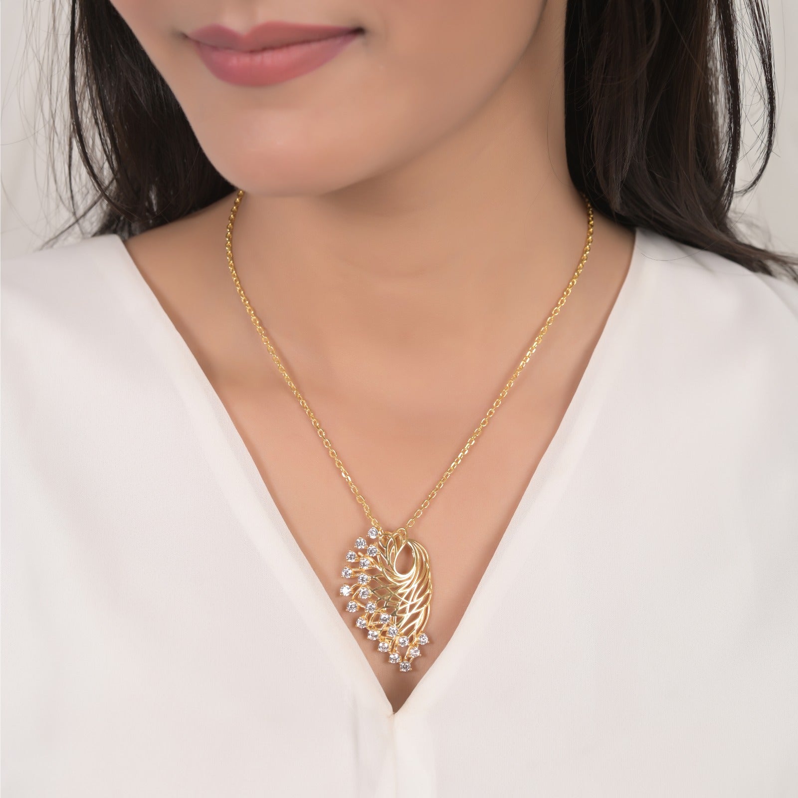 Anouk Silver Necklace