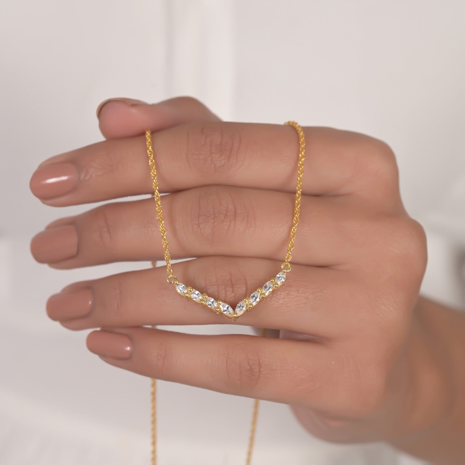 Eleri Silver Necklace