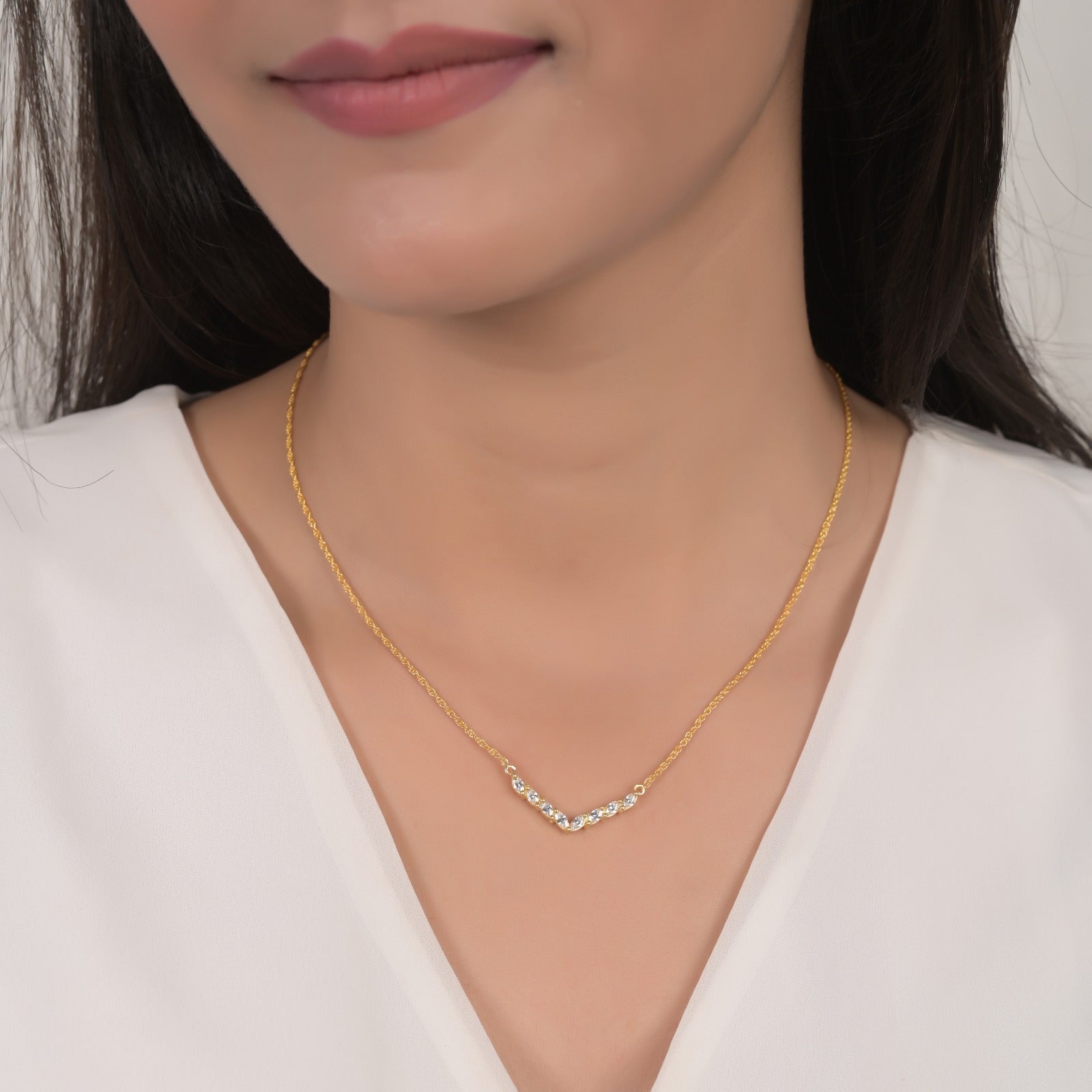 Eleri Silver Necklace