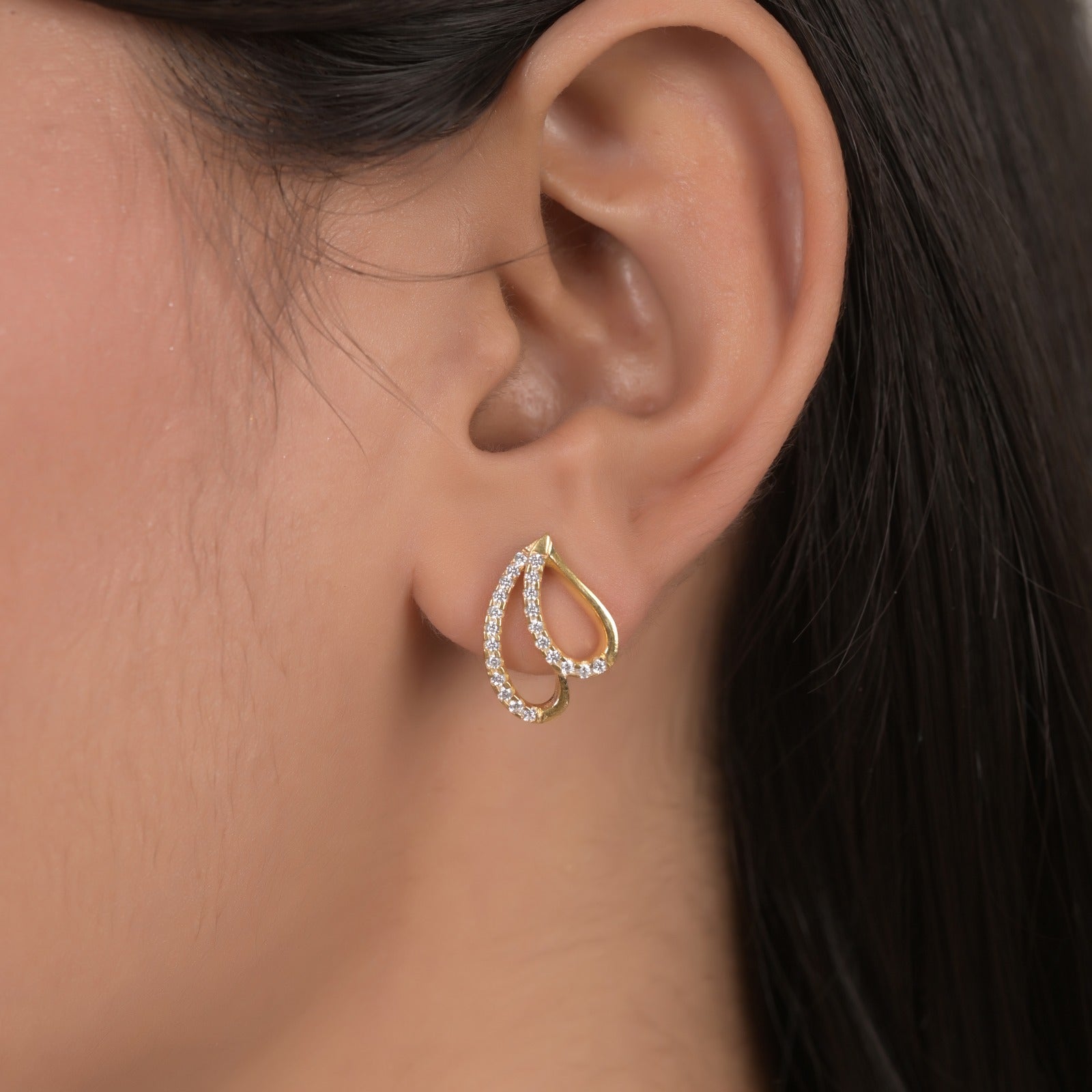 Enid Silver Earrings