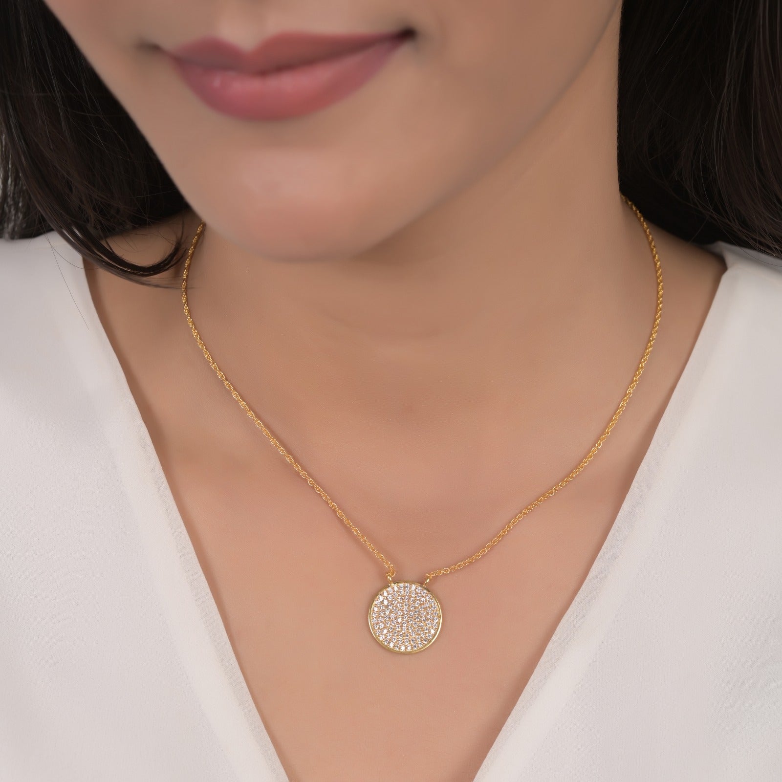 Rosetta Silver Necklace