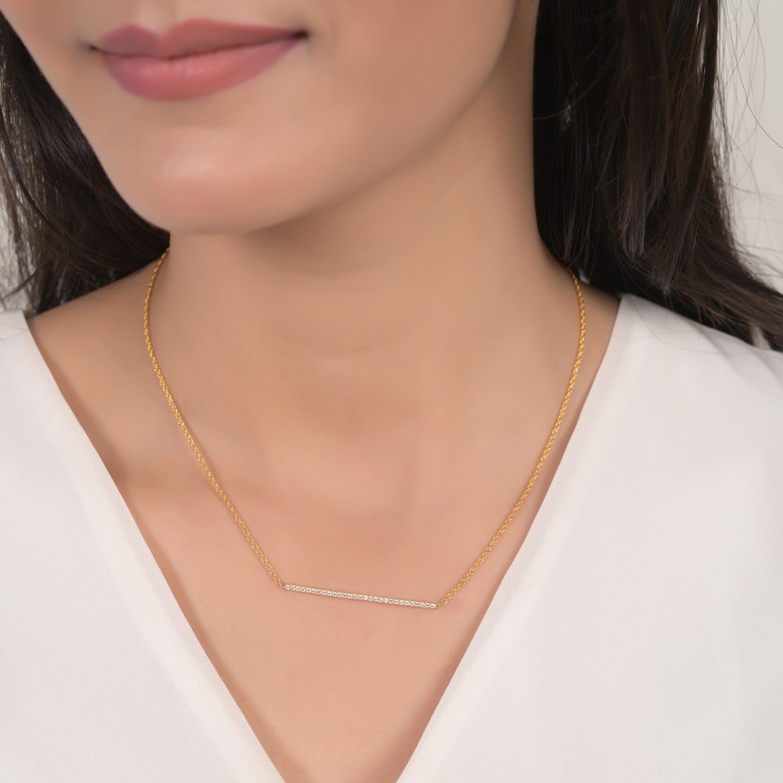 Lila Silver Necklace