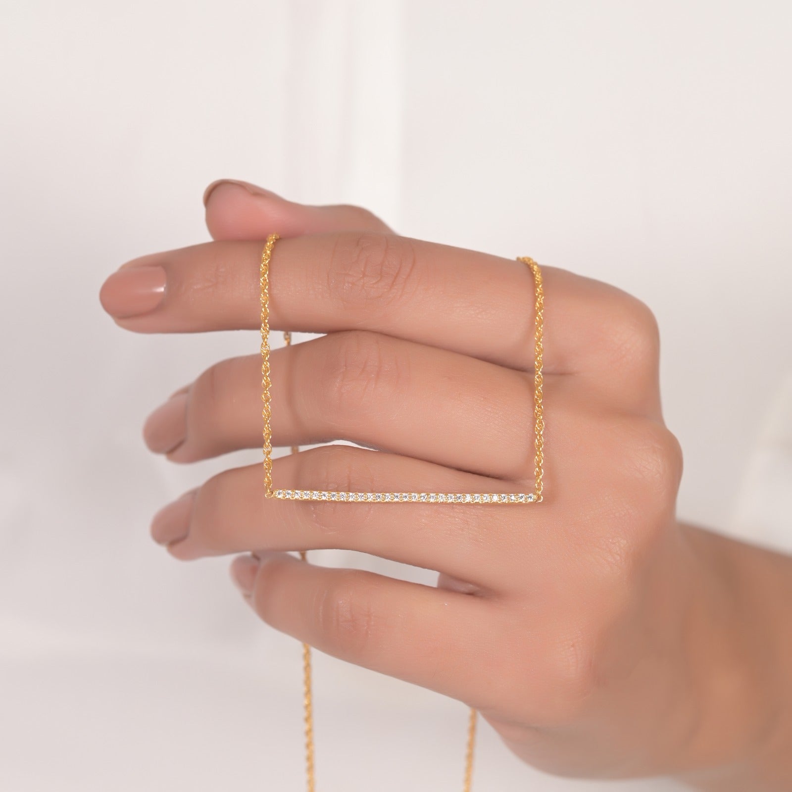 Lila Silver Necklace