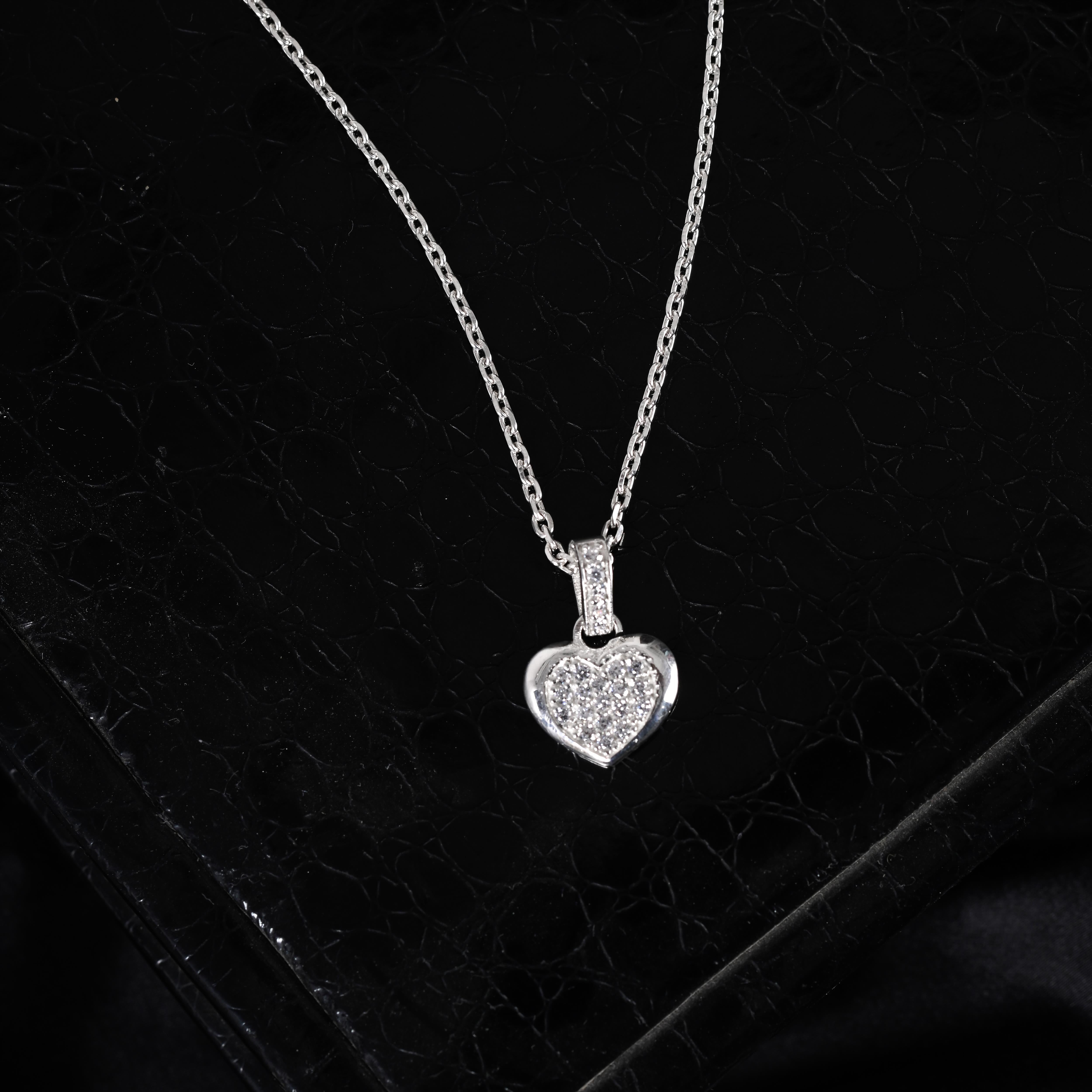 Mila Silver Zircon Necklace