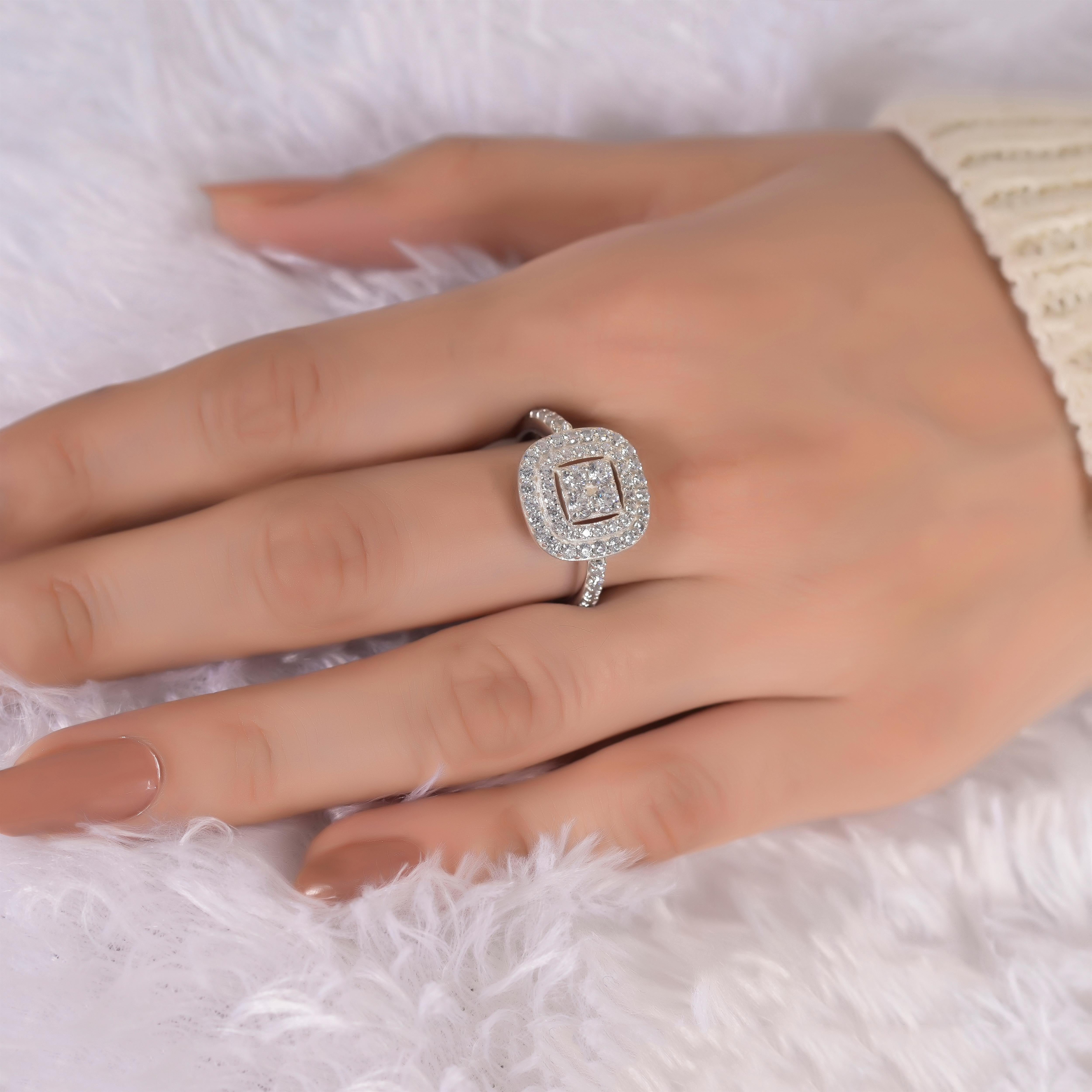 Aniyah Silver Zircon Ring