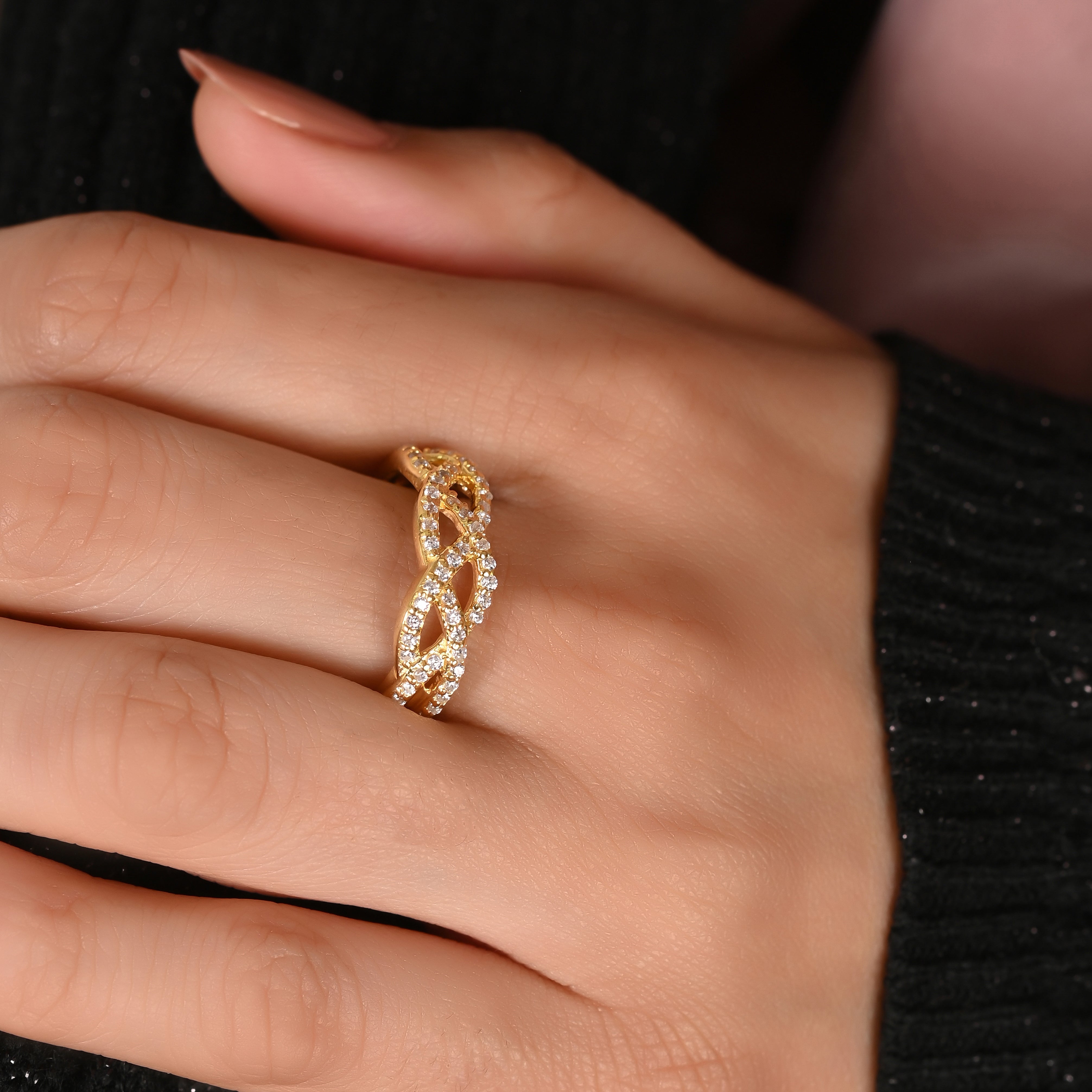 Izi Silver Zircon Ring