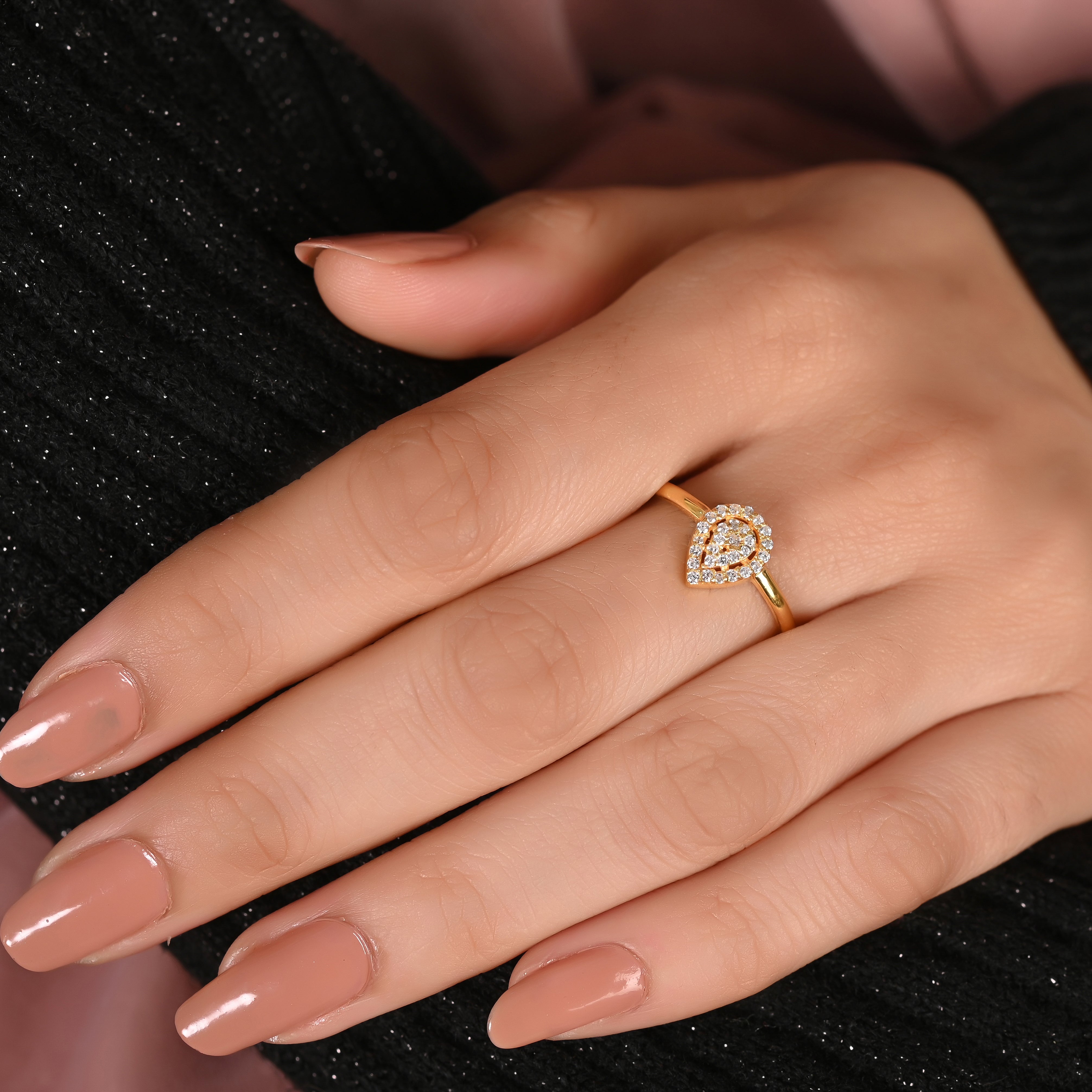 Anelia Silver Zircon Ring