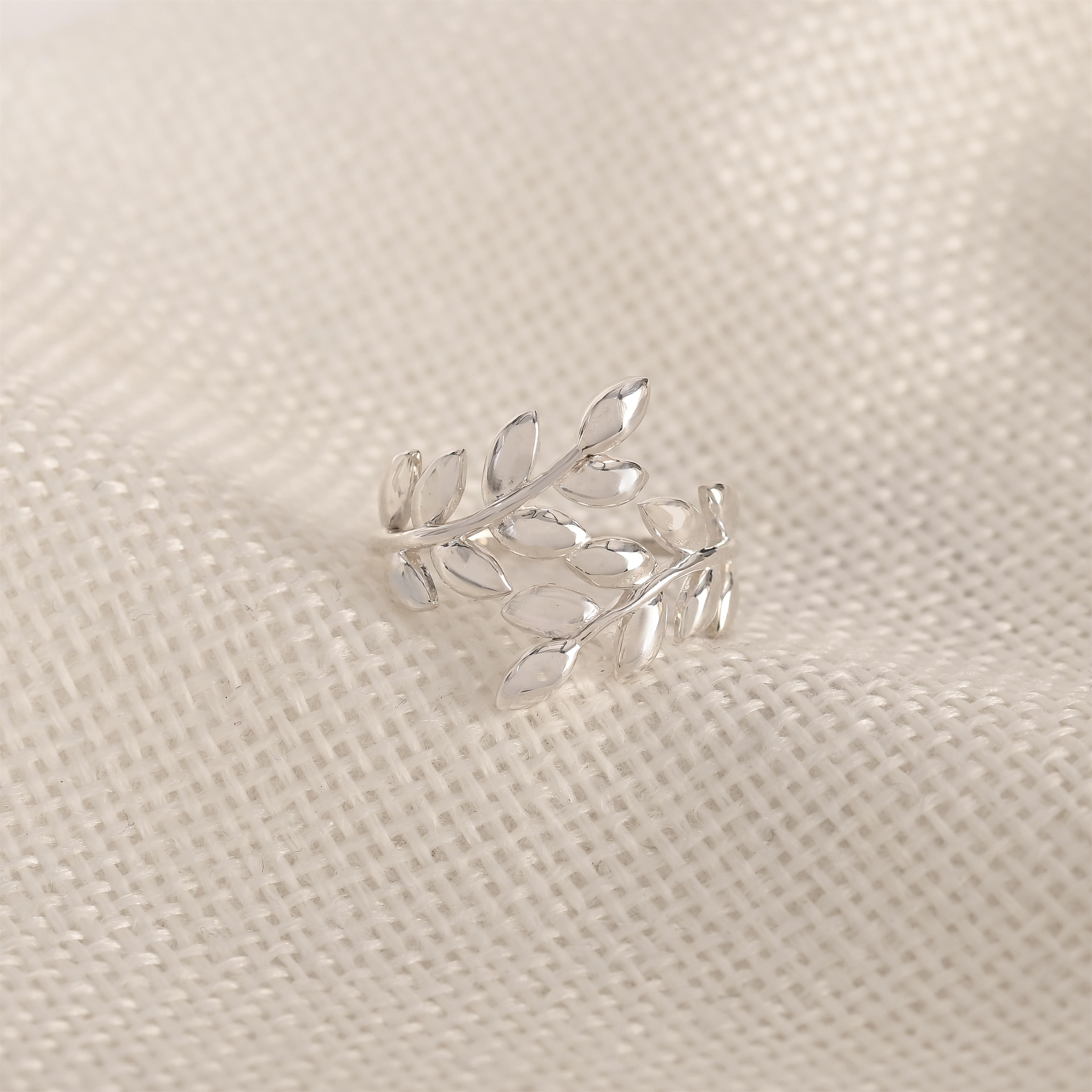 Zelie Silver Zircon Ring