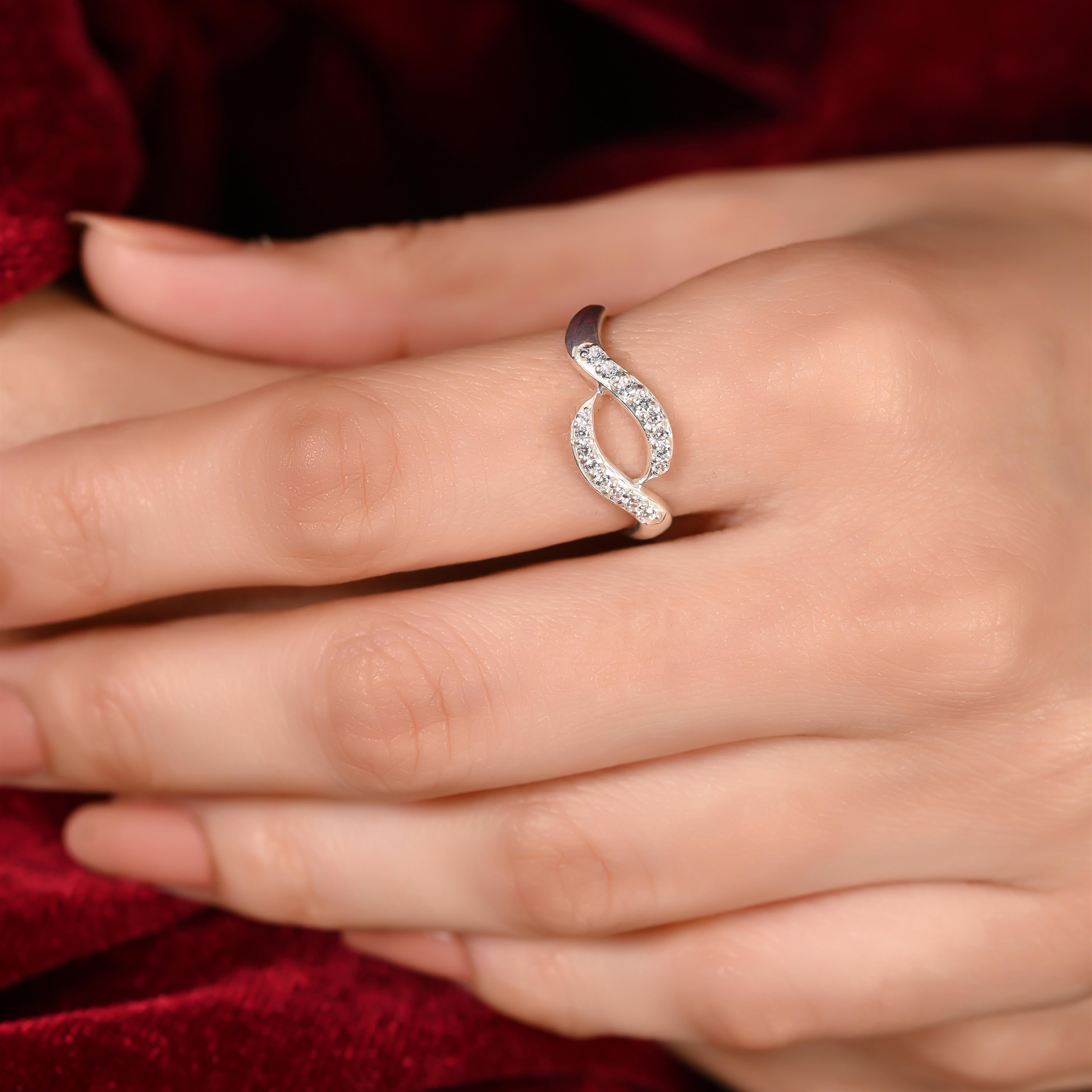 Aina Silver Zircon Ring