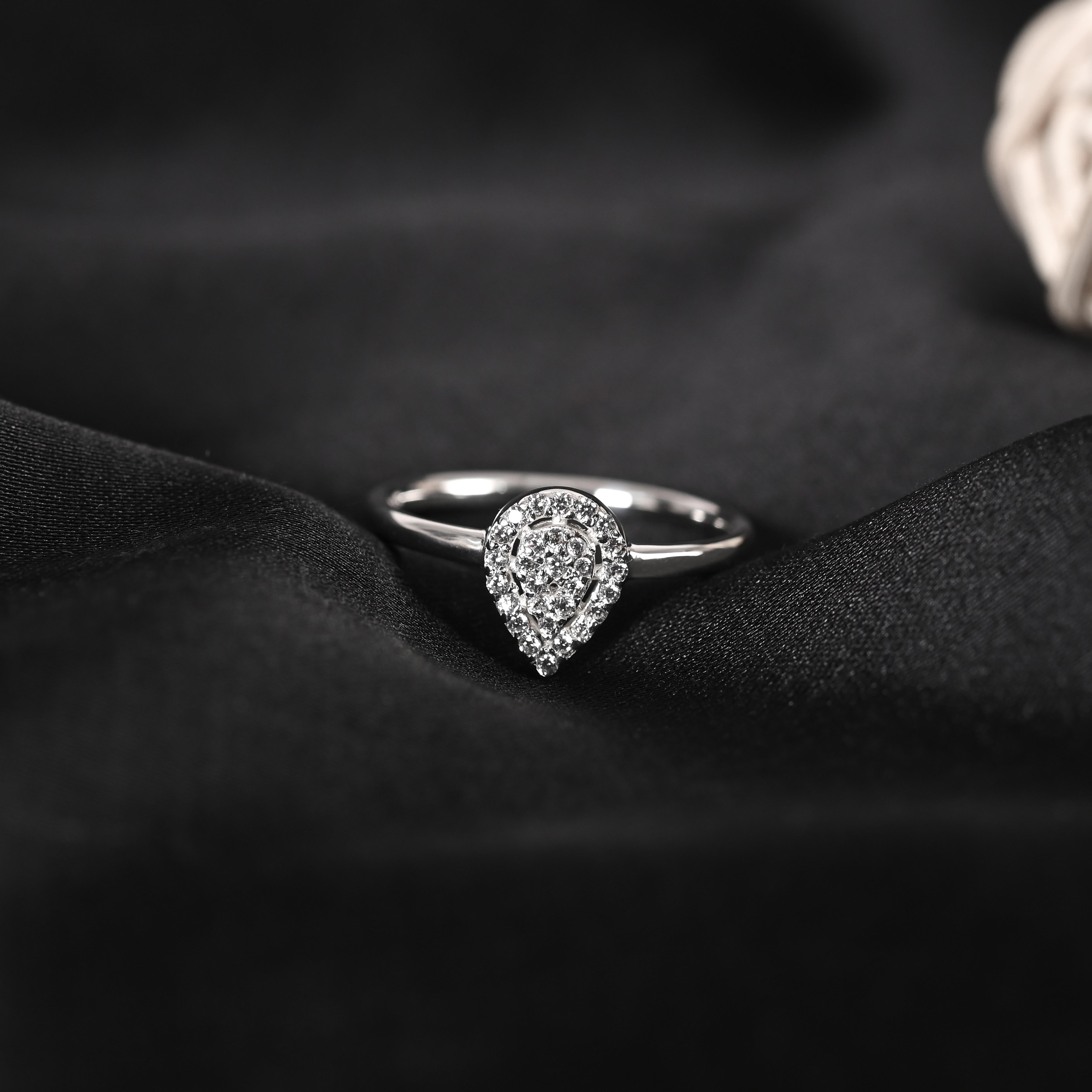 Anelia Silver Zircon Ring