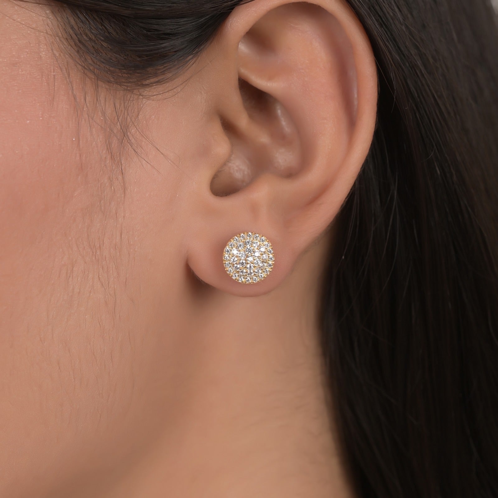 Fidelle Silver Zircon Earrings